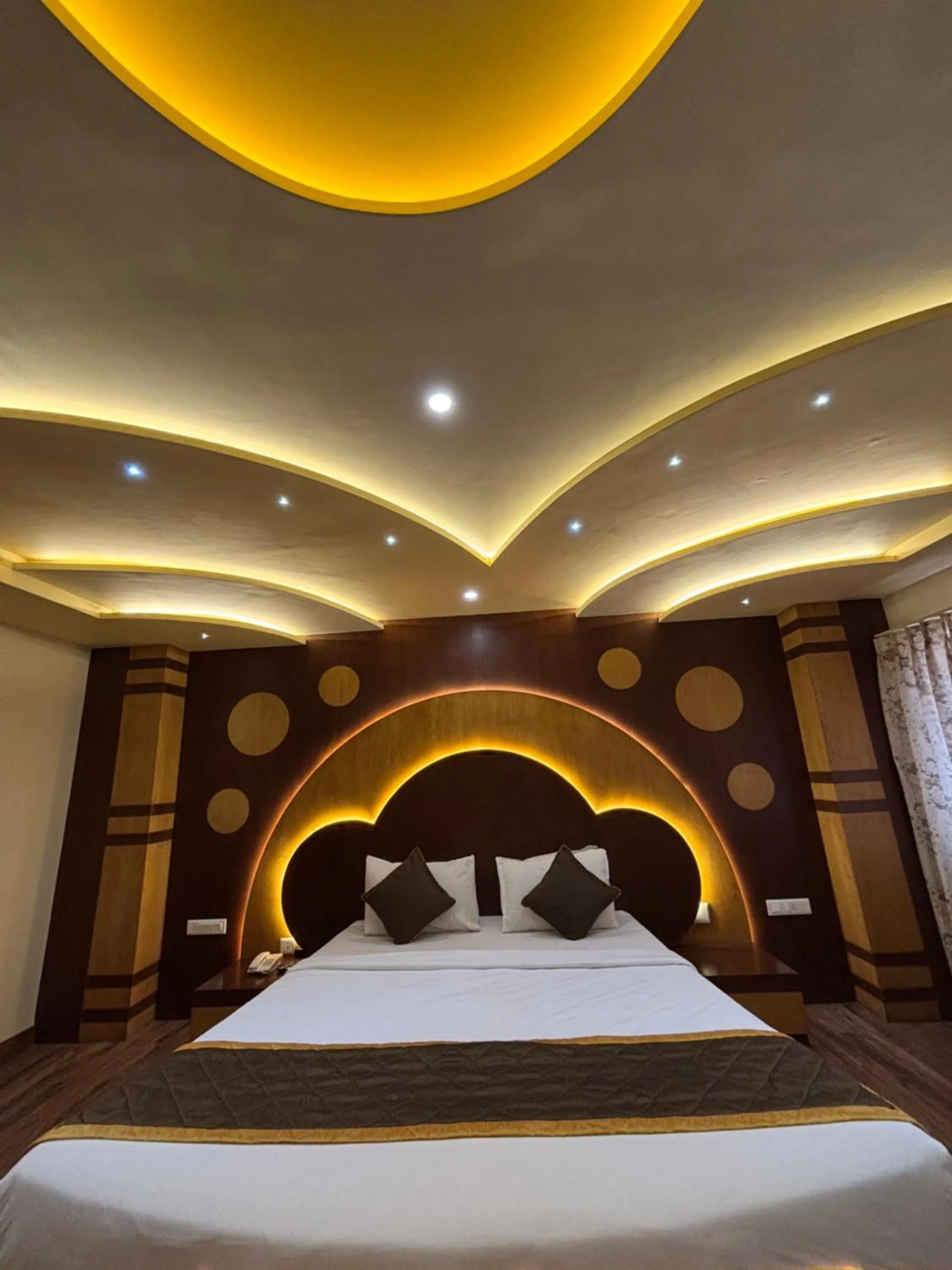 Bed in Hotel White Rock