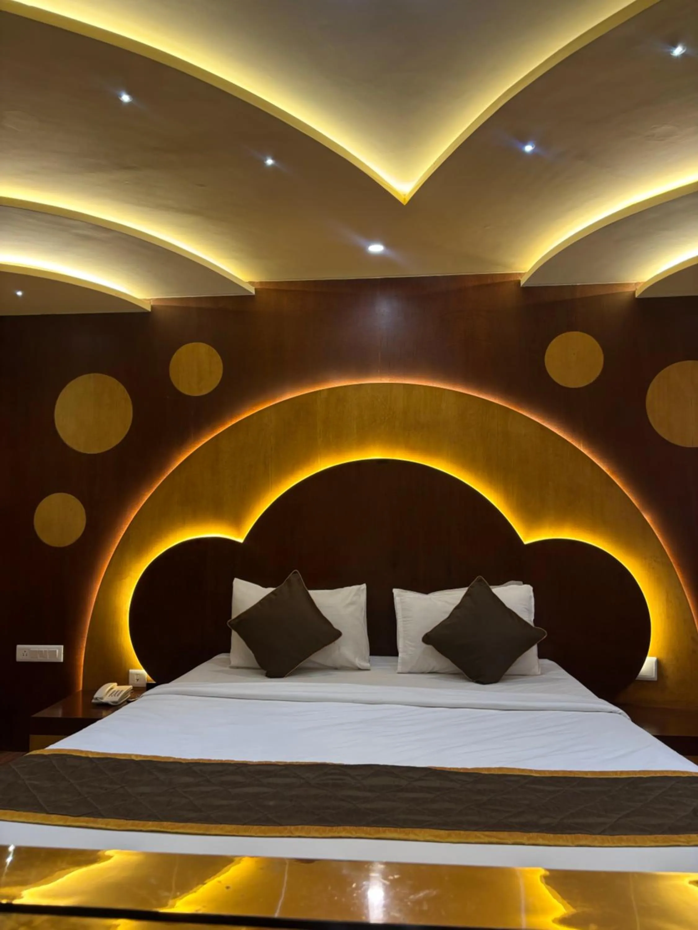 Bed in Hotel White Rock