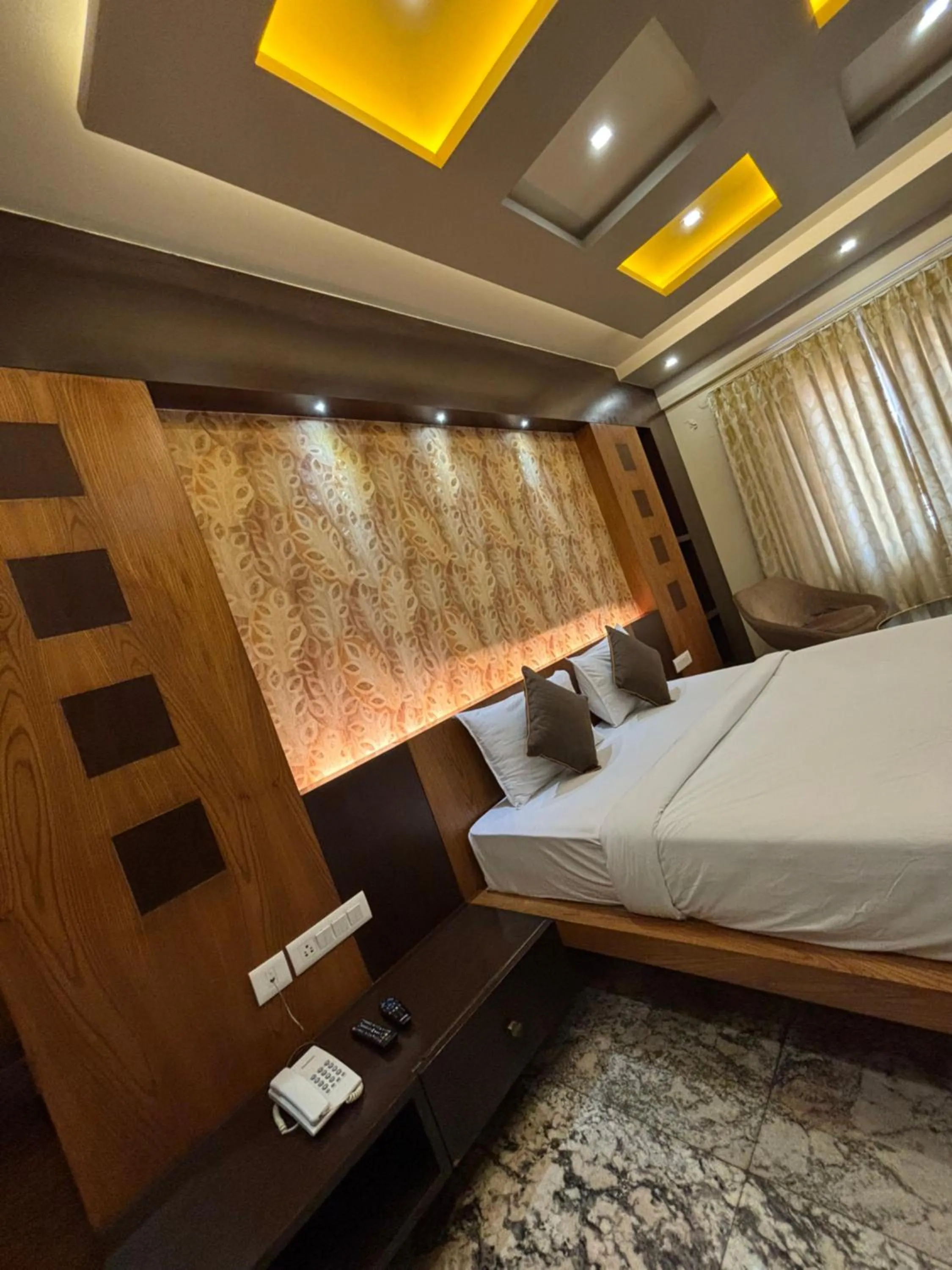 Bed in Hotel White Rock