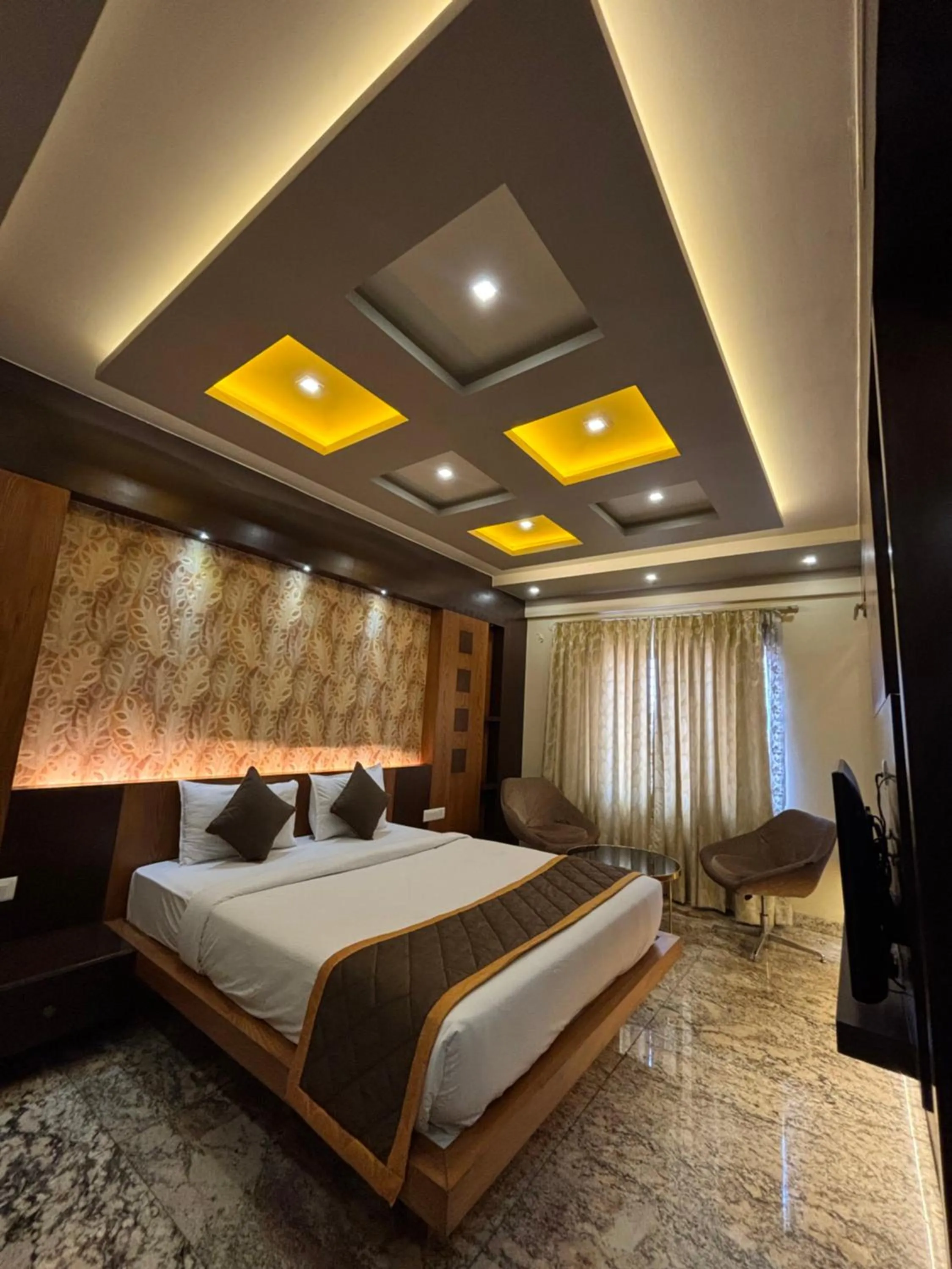 Bed in Hotel White Rock