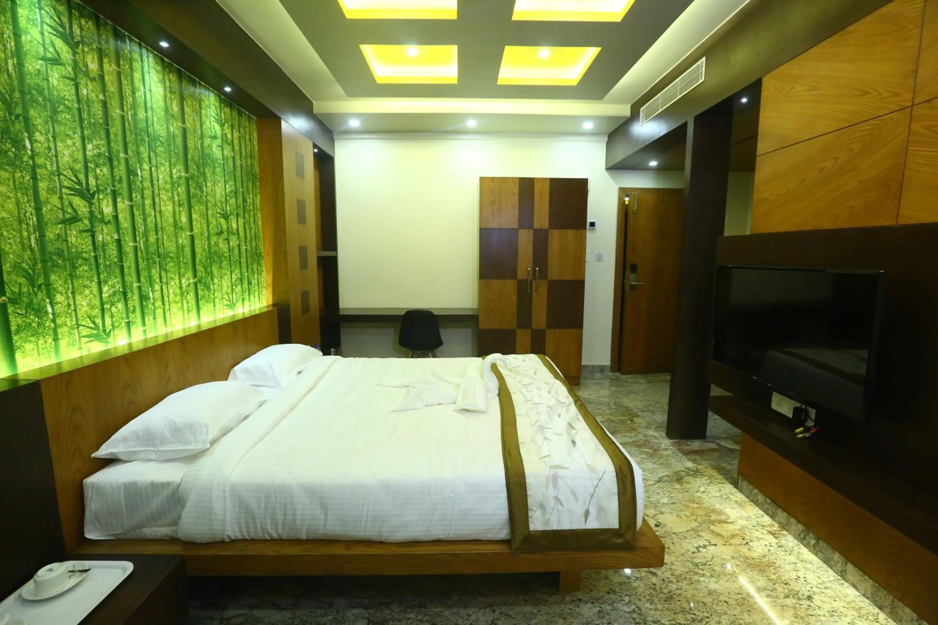 Bed in Hotel White Rock