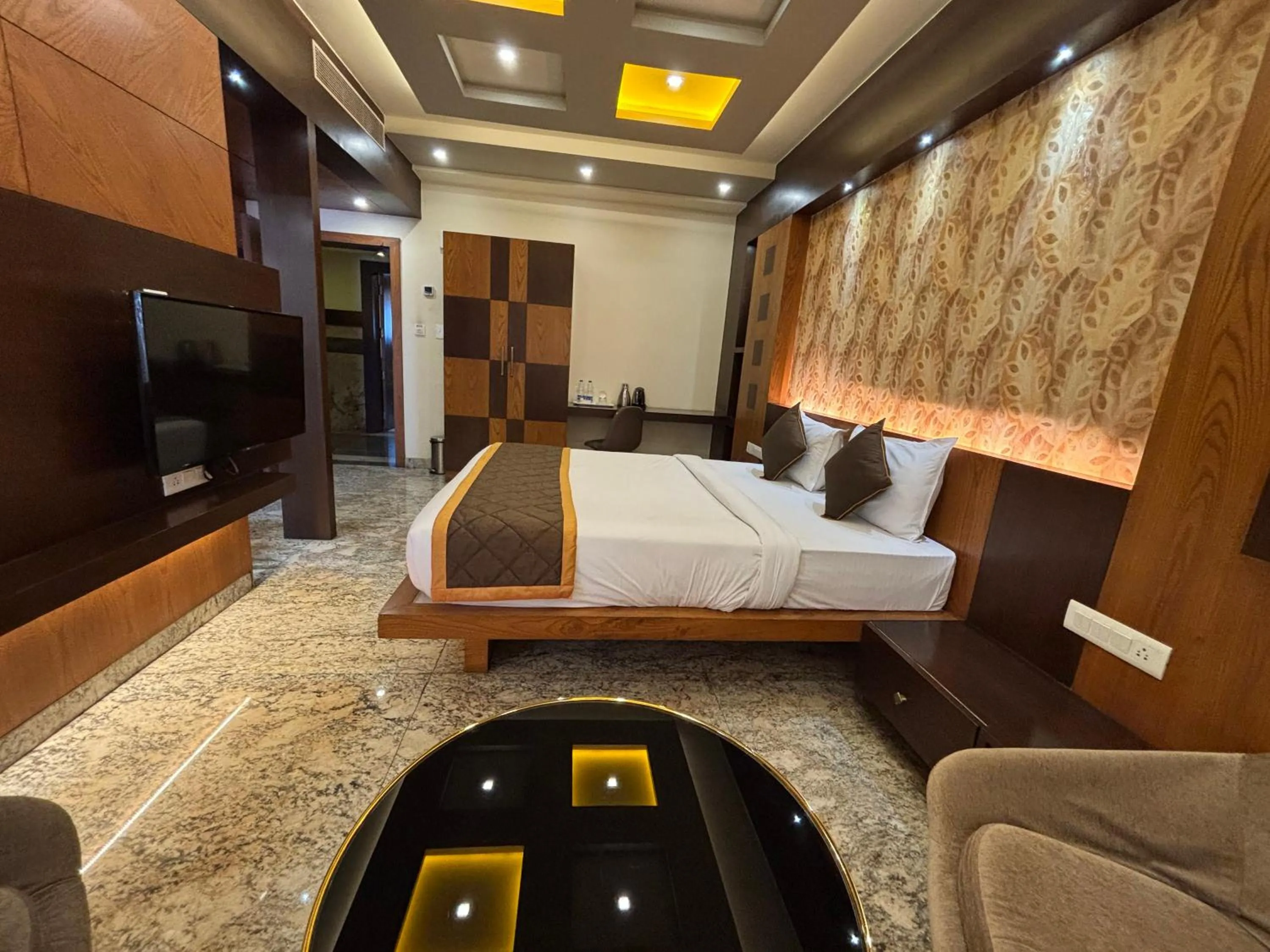 Bed in Hotel White Rock