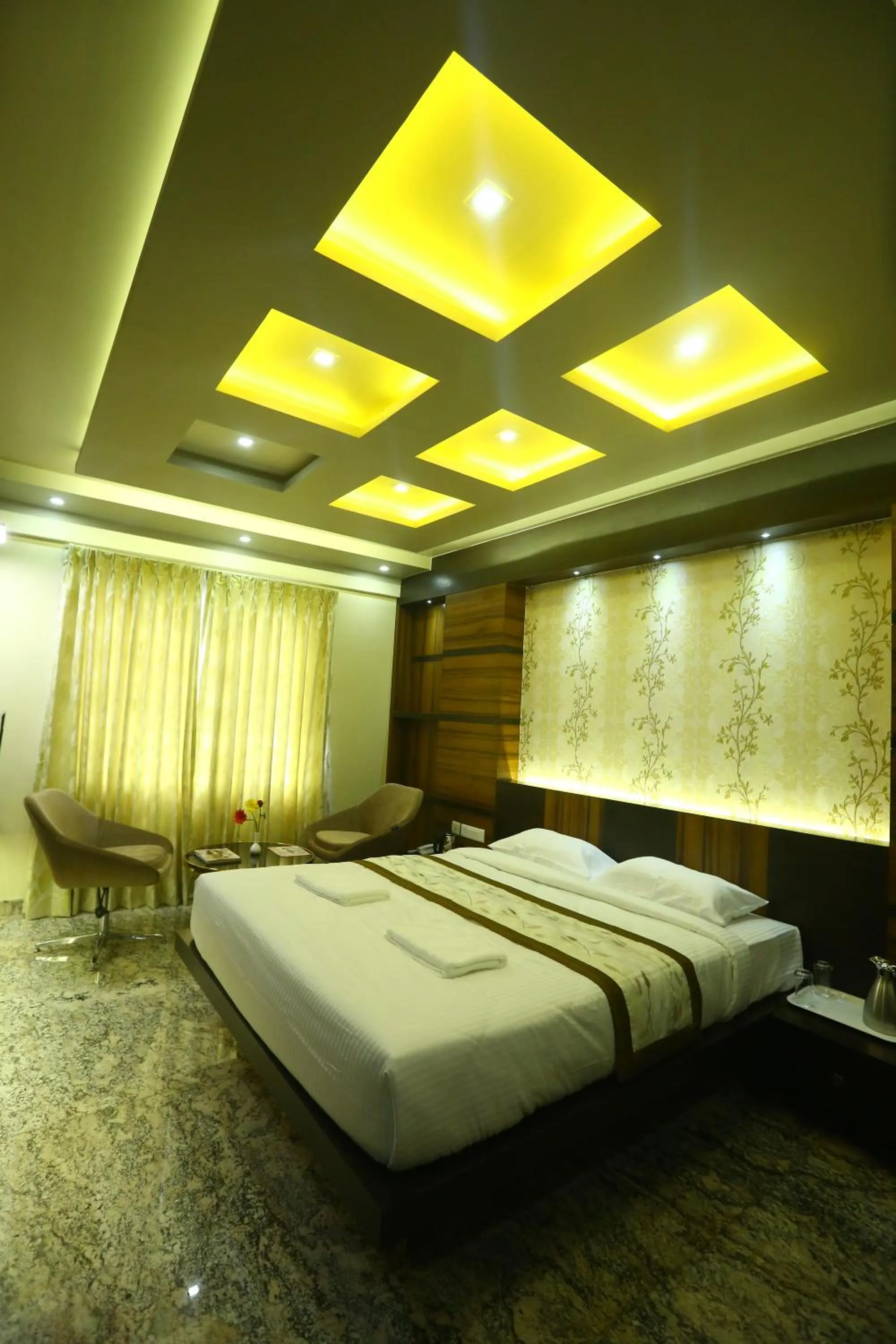 Bed in Hotel White Rock