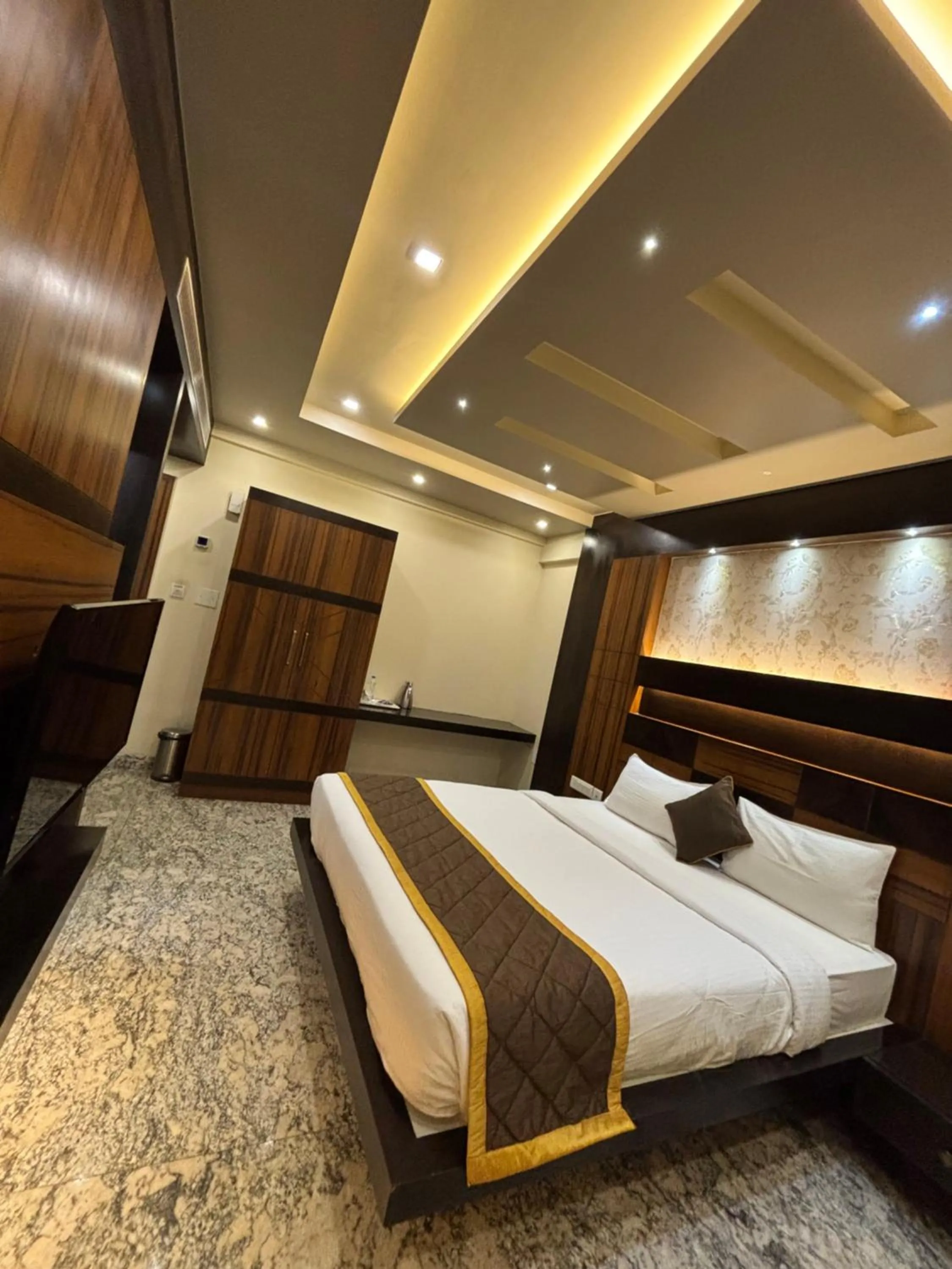 Bed in Hotel White Rock