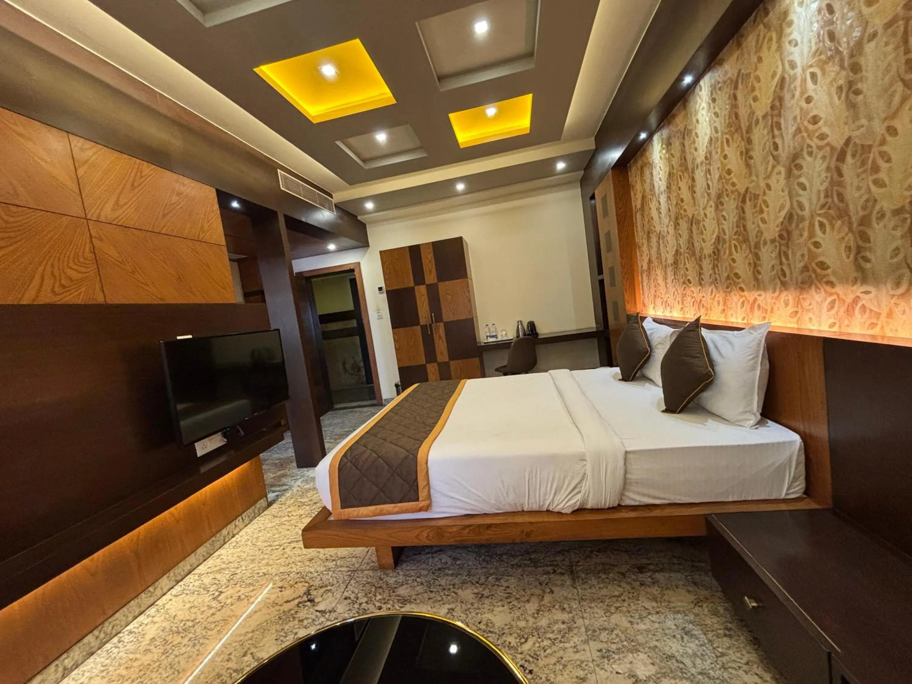 Bed in Hotel White Rock