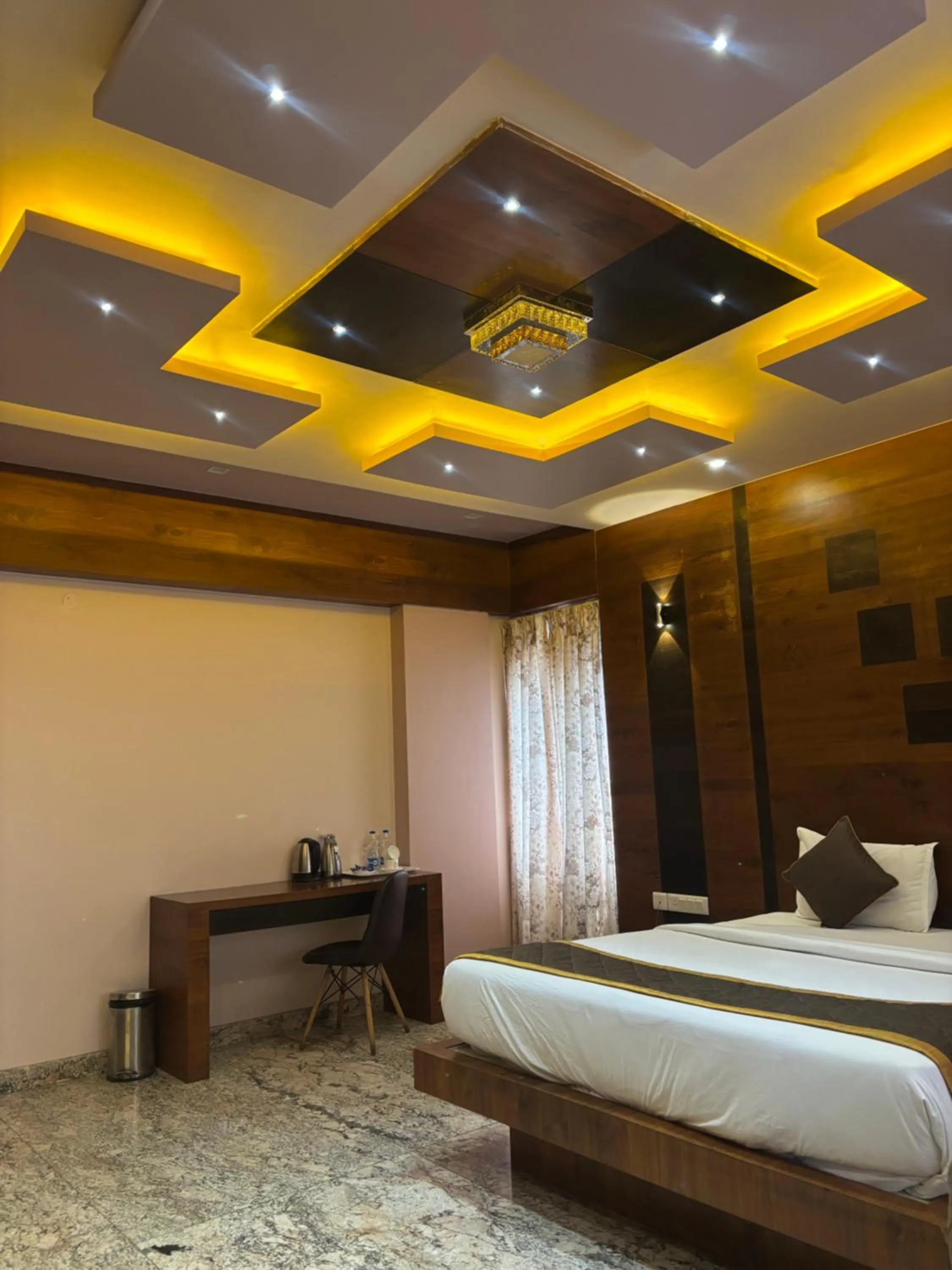 Bed in Hotel White Rock