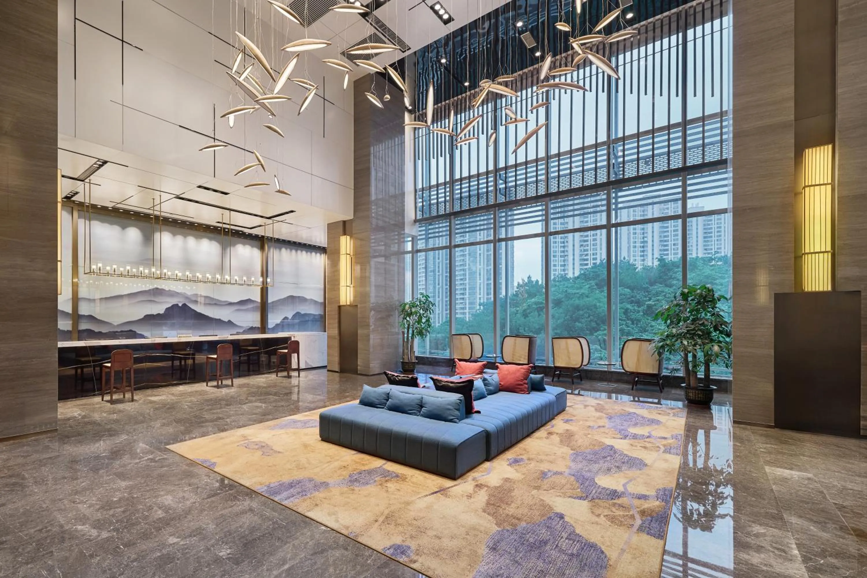 Lobby or reception in Wyndham Garden Foshan Jinshazhou
