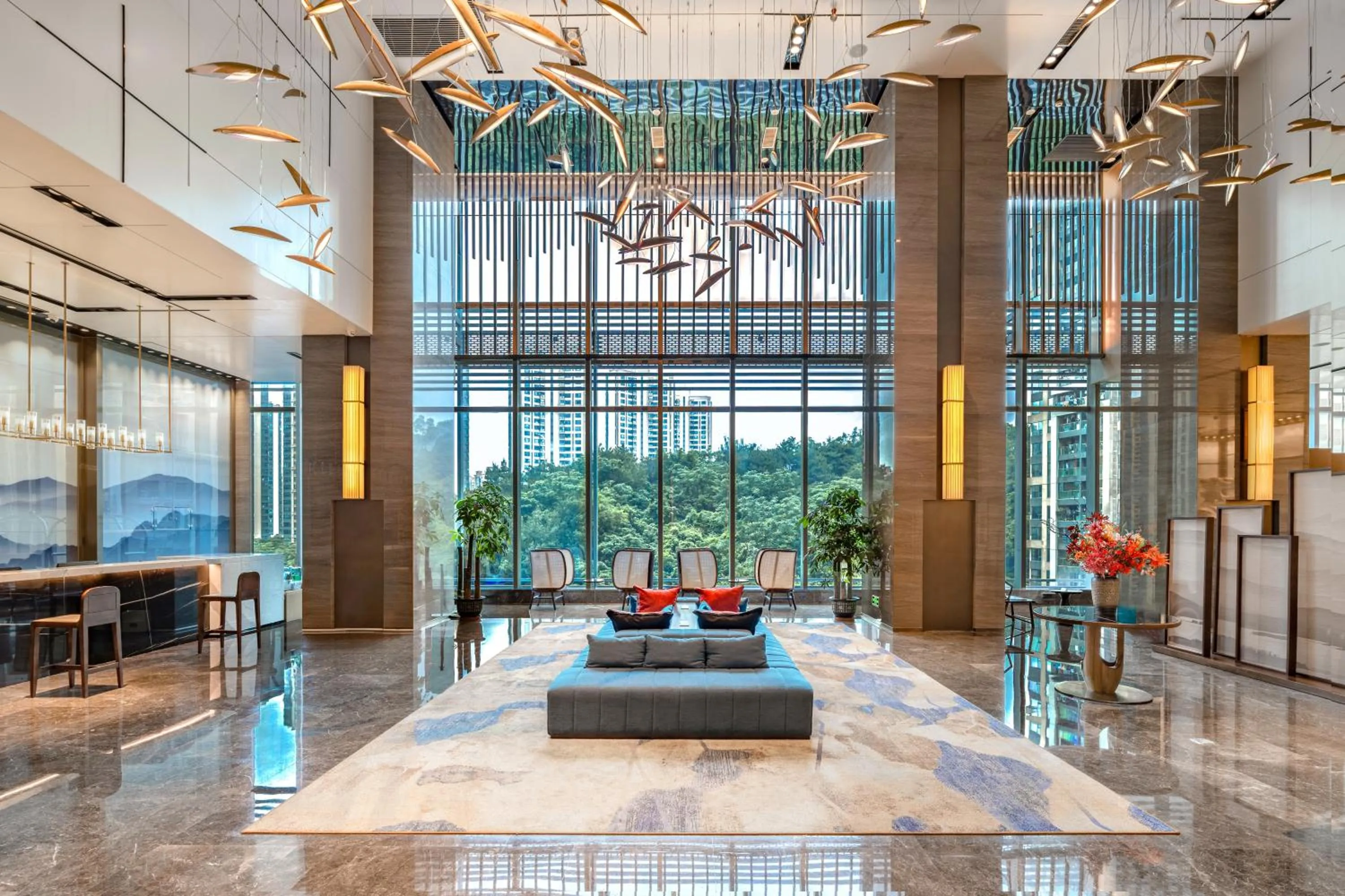 Lobby or reception in Wyndham Garden Foshan Jinshazhou