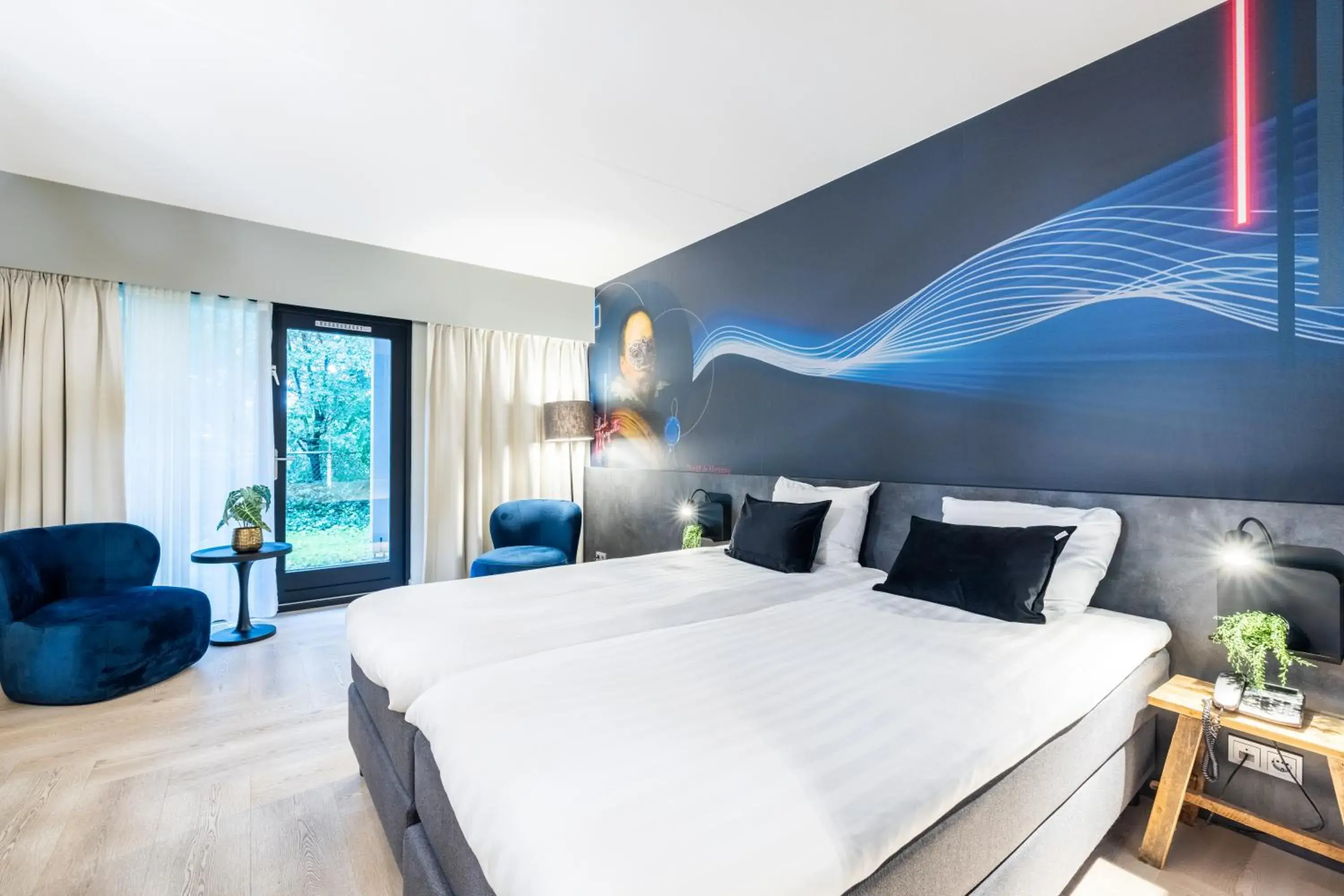 Standard Twin Room in Hotel Heemskerk Standard Twin Room in Hotel Heemskerk