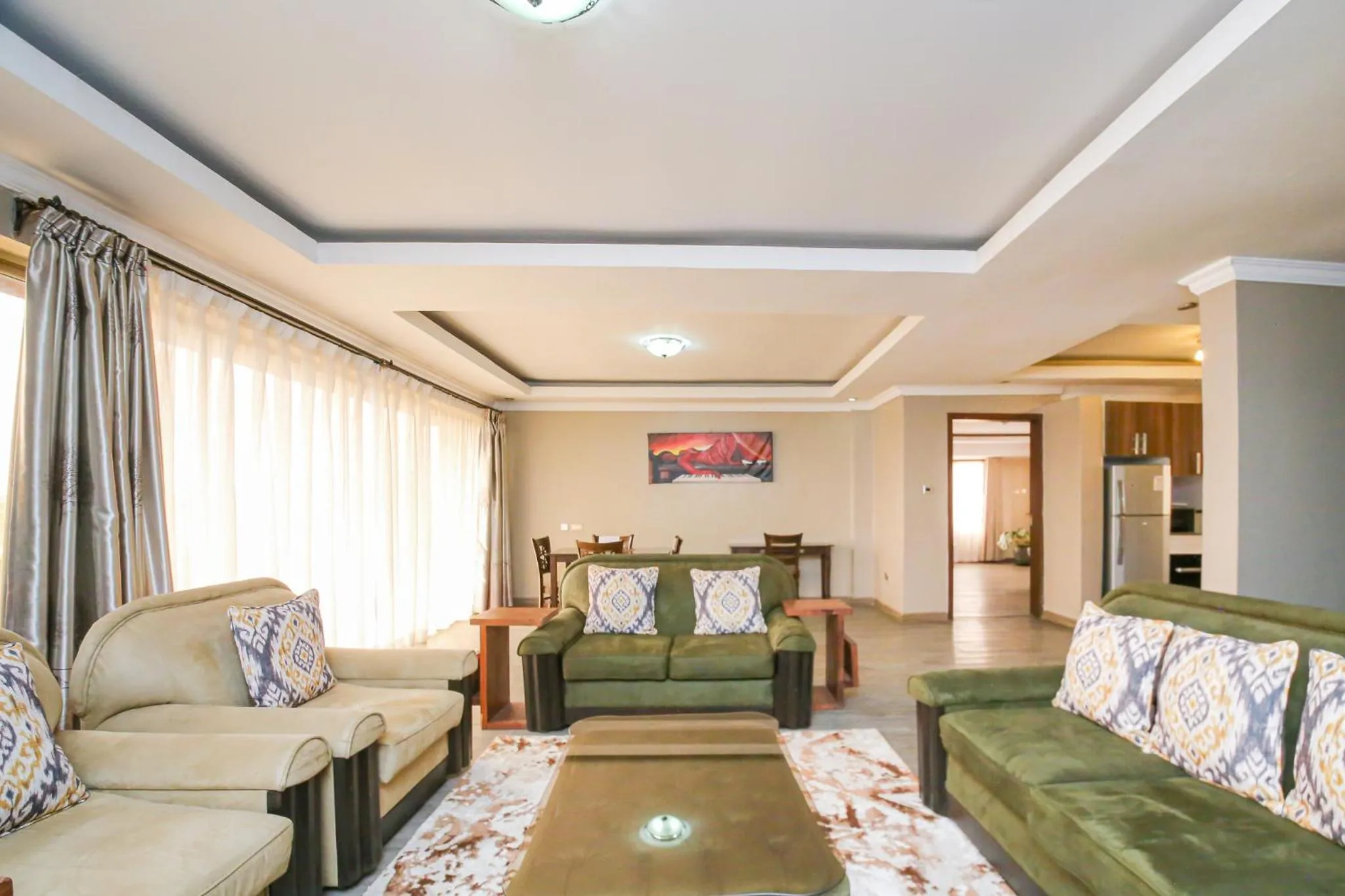 Living room in Eldon Villas