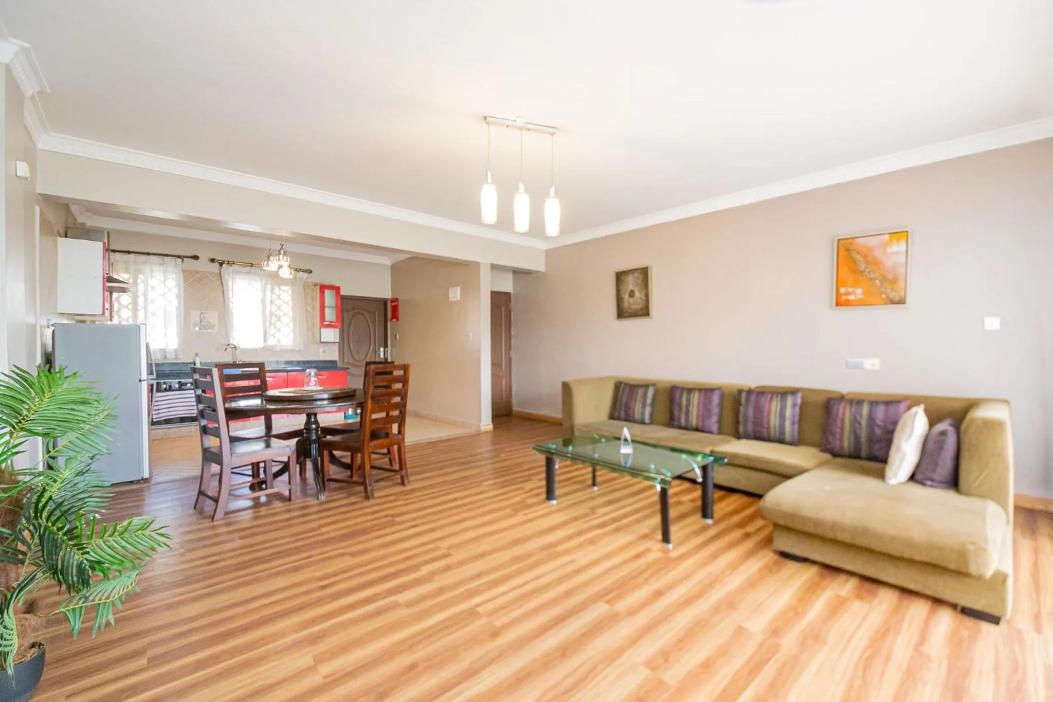 Seating area in Eldon Villas