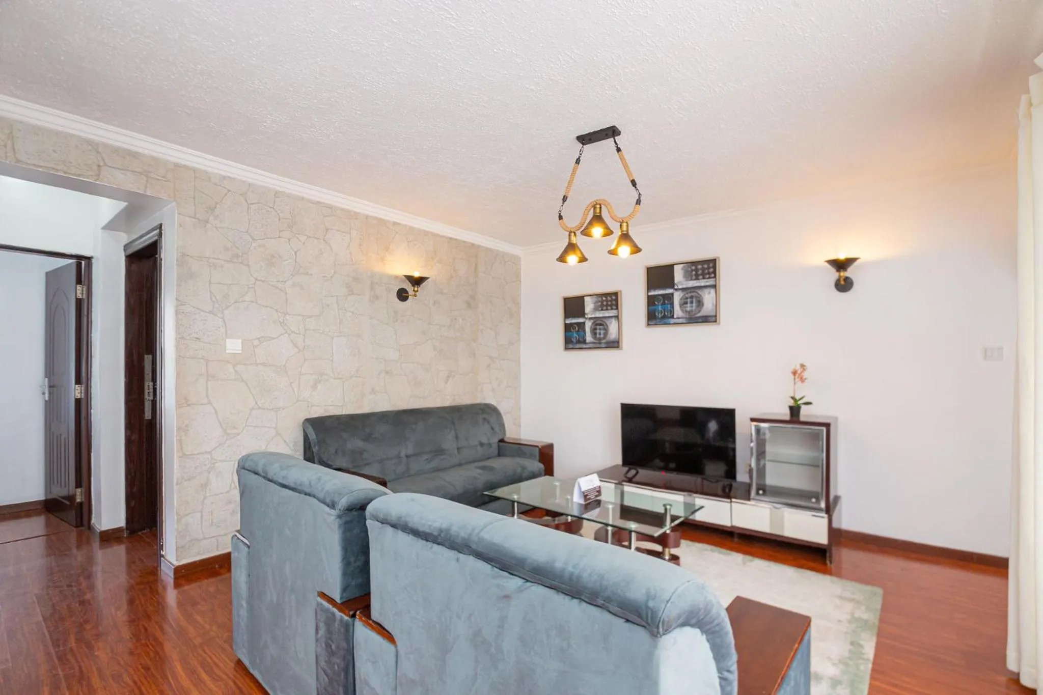 Communal lounge/ TV room in Eldon Villas