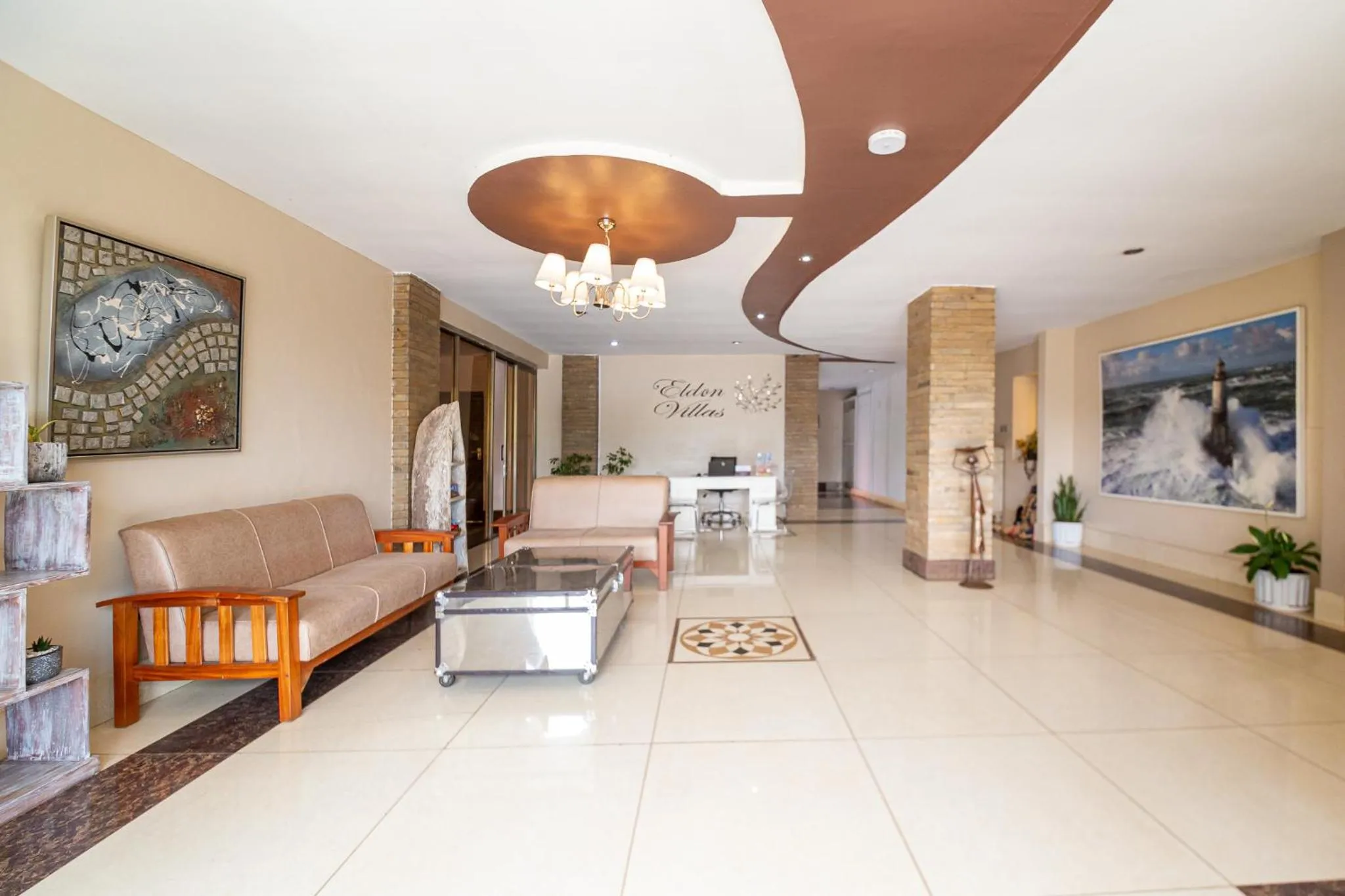 Lobby or reception in Eldon Villas