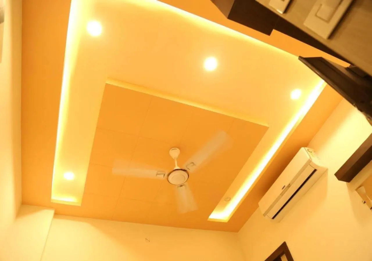 Lobby or reception in Hotel Aaradhya