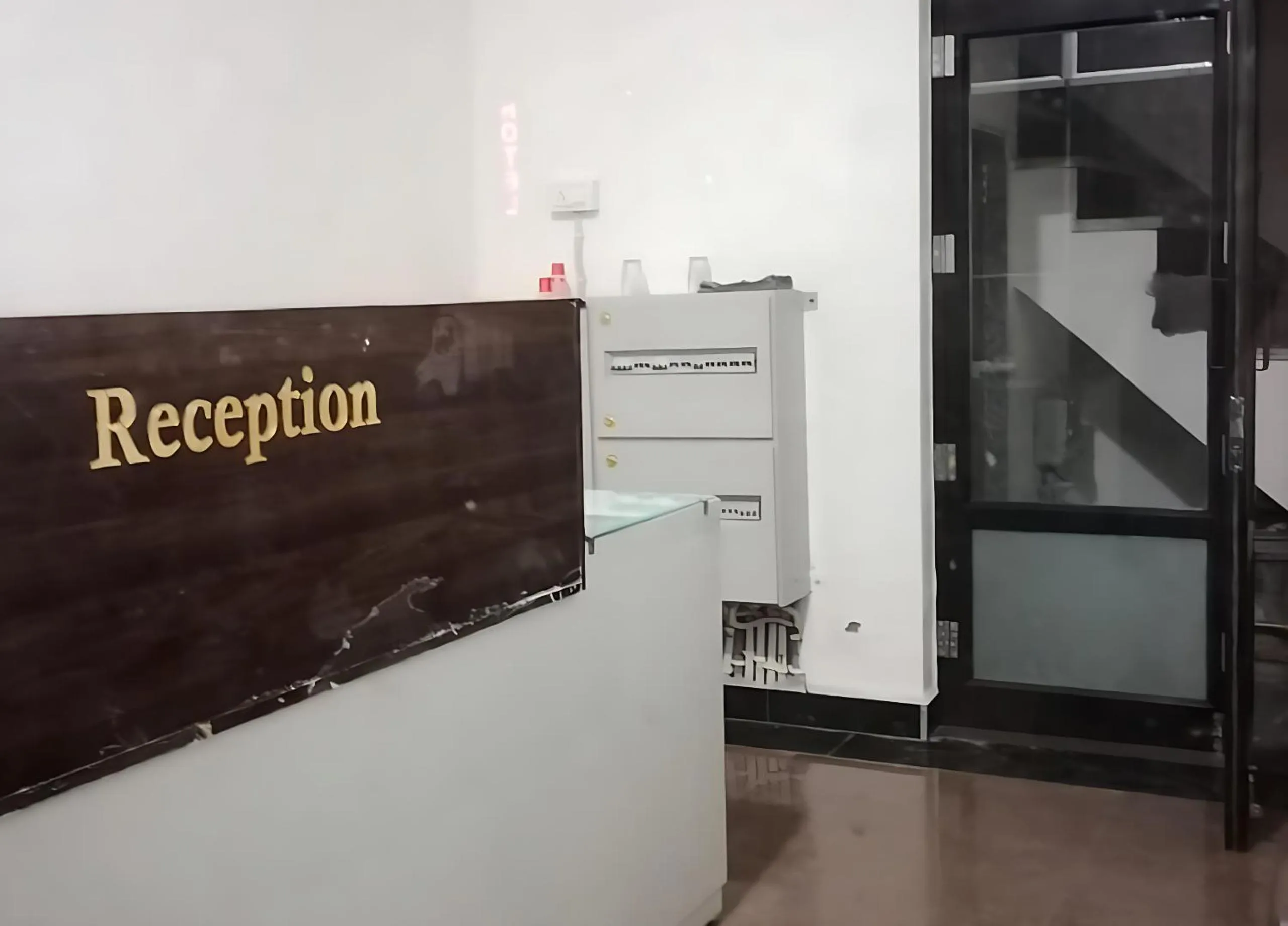 Lobby or reception in Hotel Aaradhya