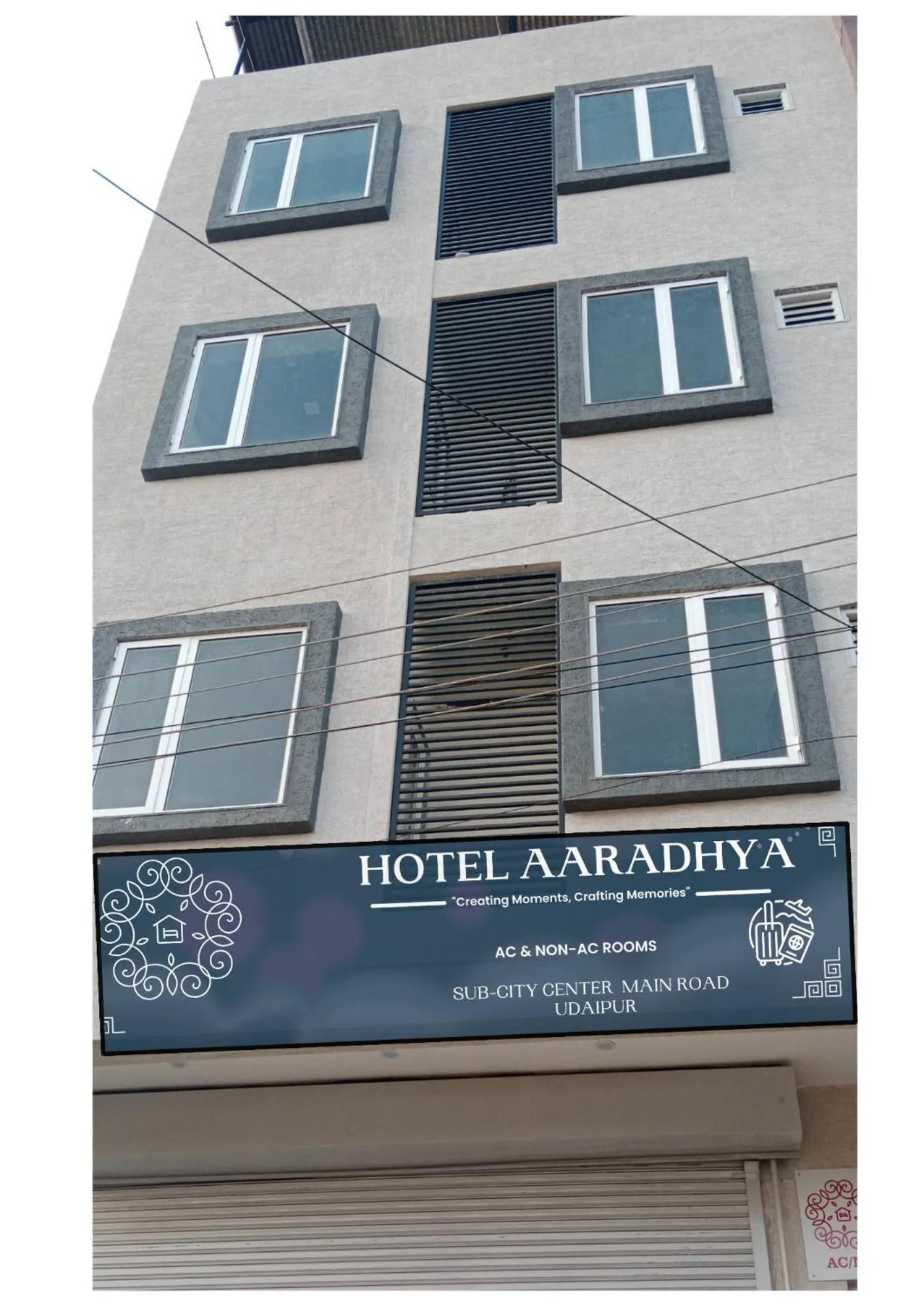 Property building in Hotel Aaradhya