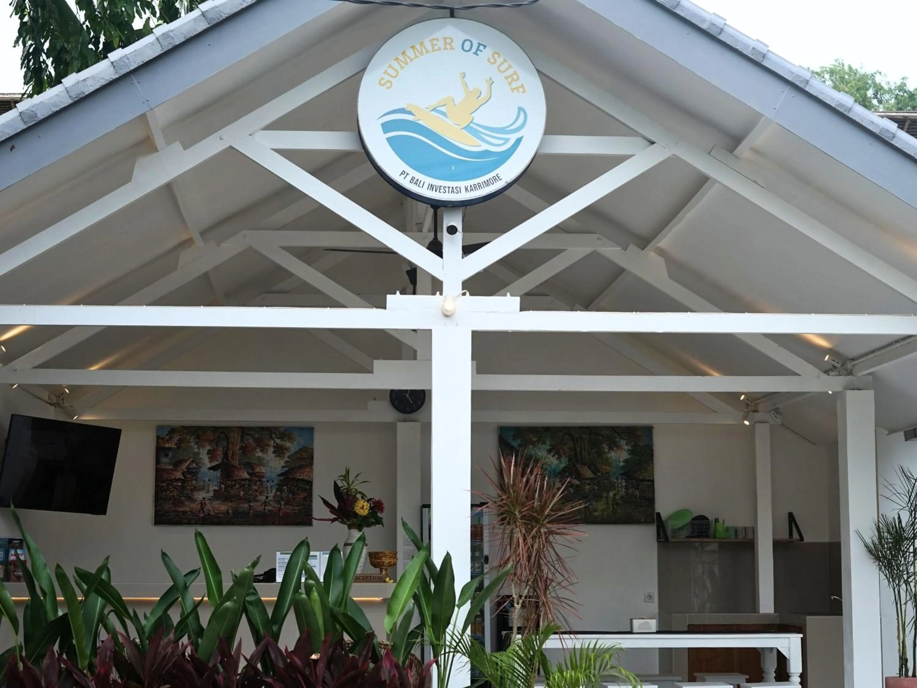 Property building in Summer of Surf Hostel Ungasan Uluwatu