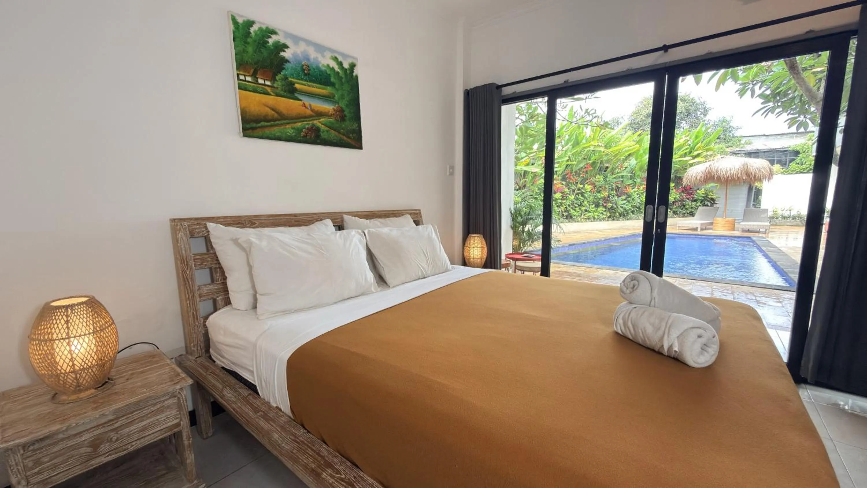 Bed in Summer of Surf Hostel Ungasan Uluwatu