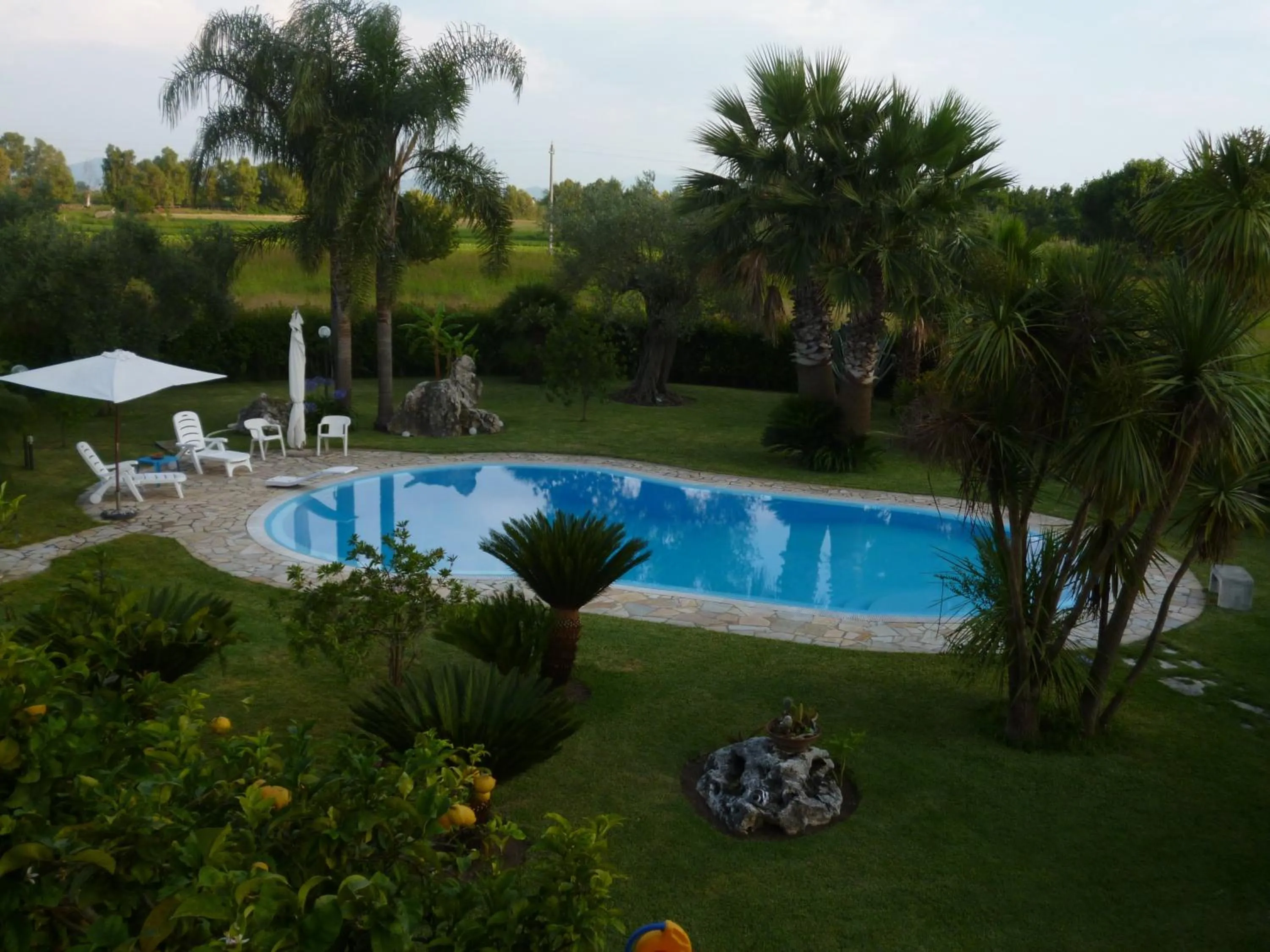 Swimming pool in B&B La Taverna dei Ciucci