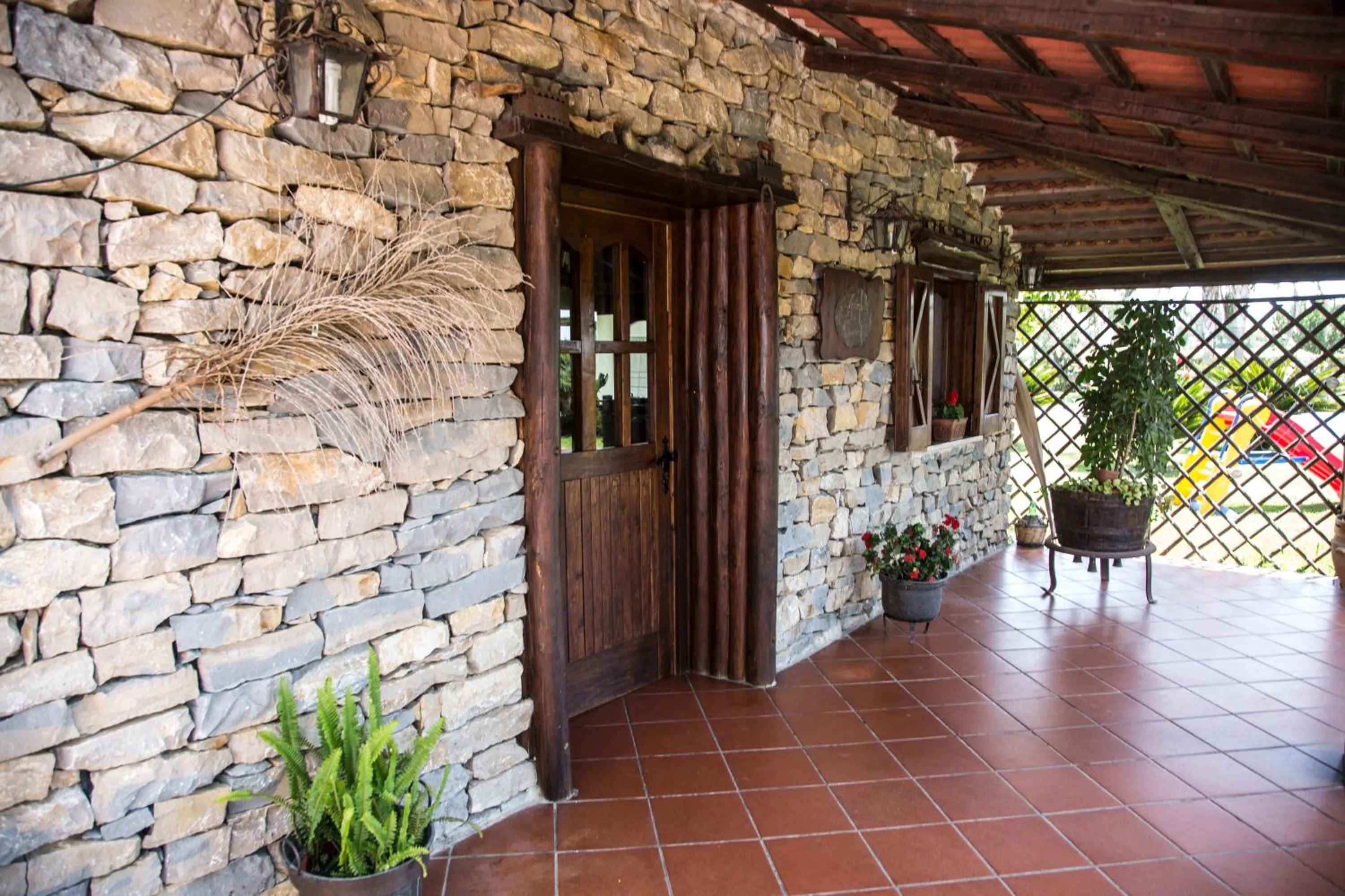 Decorative detail in B&B La Taverna dei Ciucci