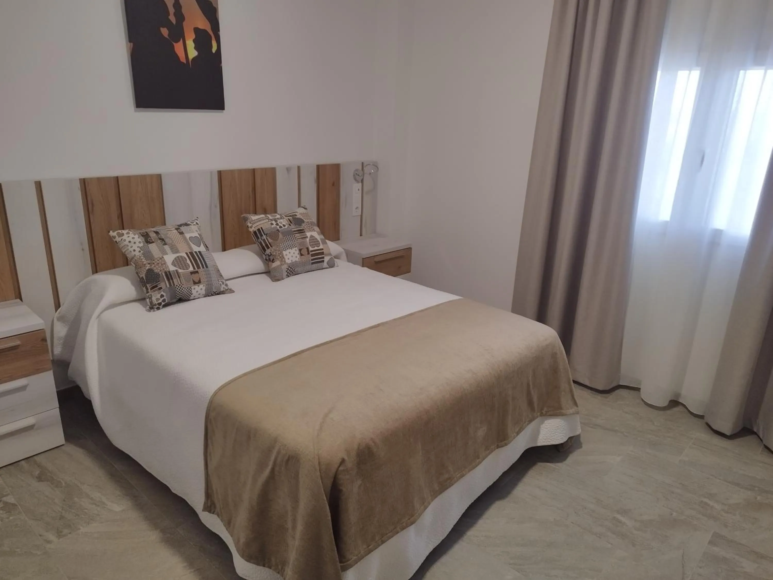 Bed in Hotel El Duende