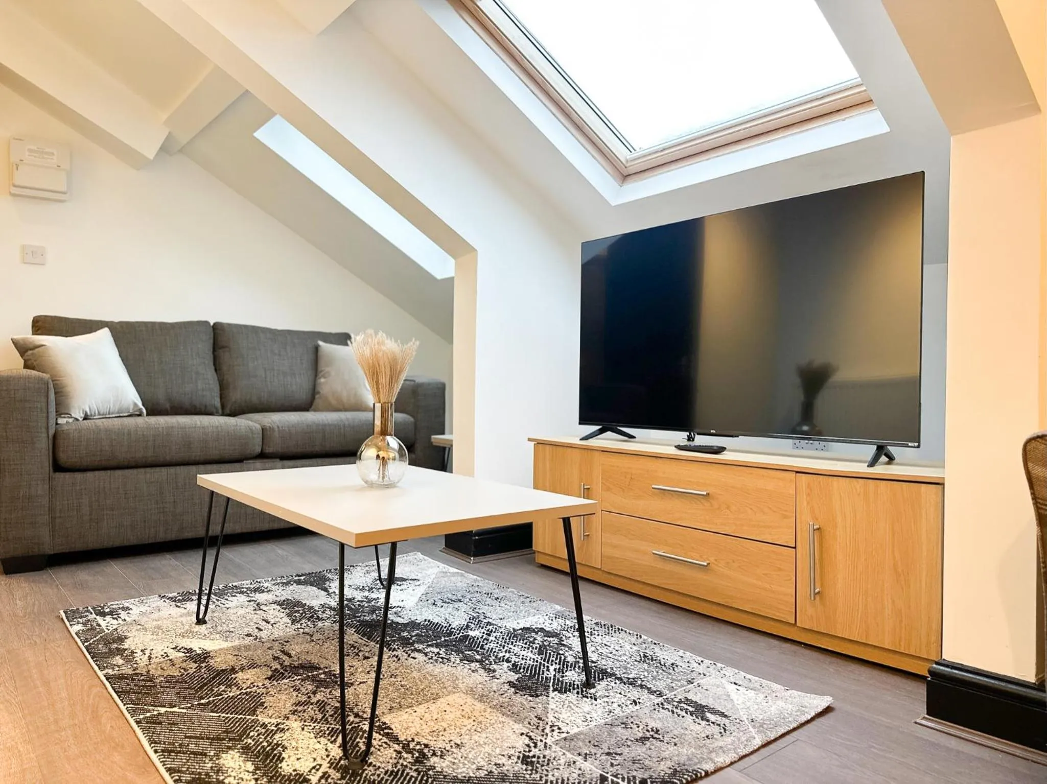 Living room in Mulberry Aparthotel Newcastle Gateshead