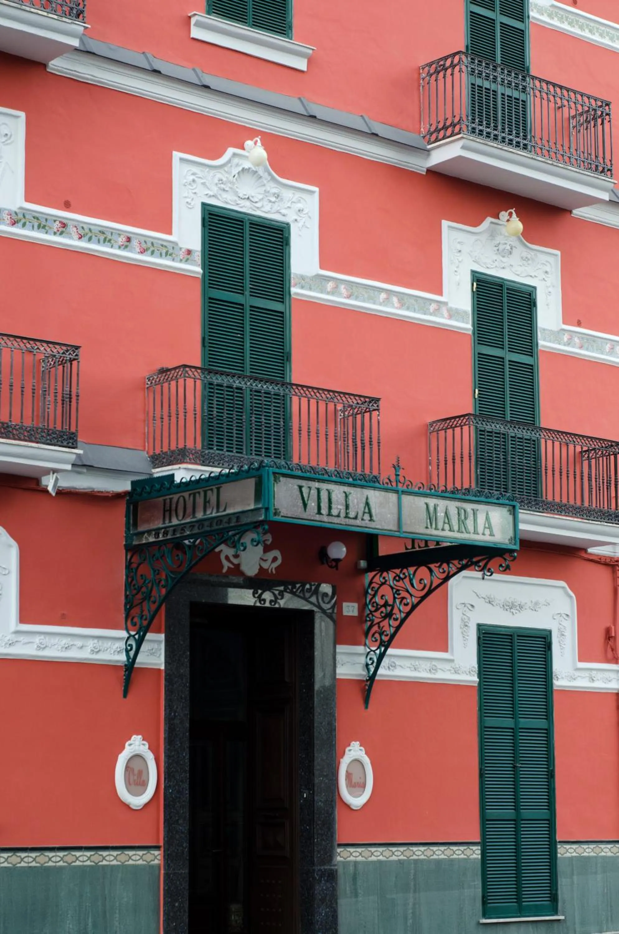 Property building in Hotel Villa Maria