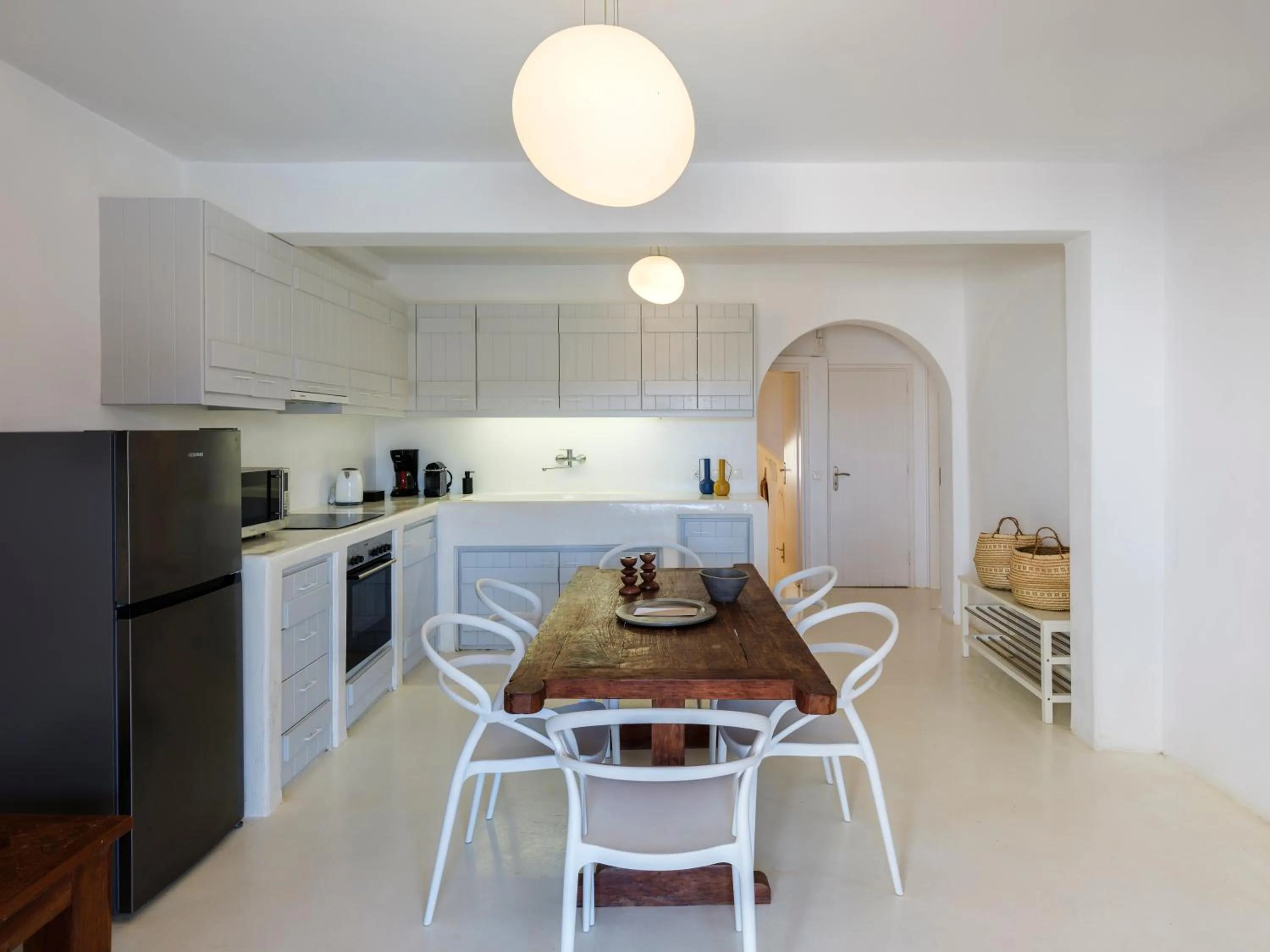 Coffee/tea facilities in Mykonos Residence Villas & Suites Merchia beach