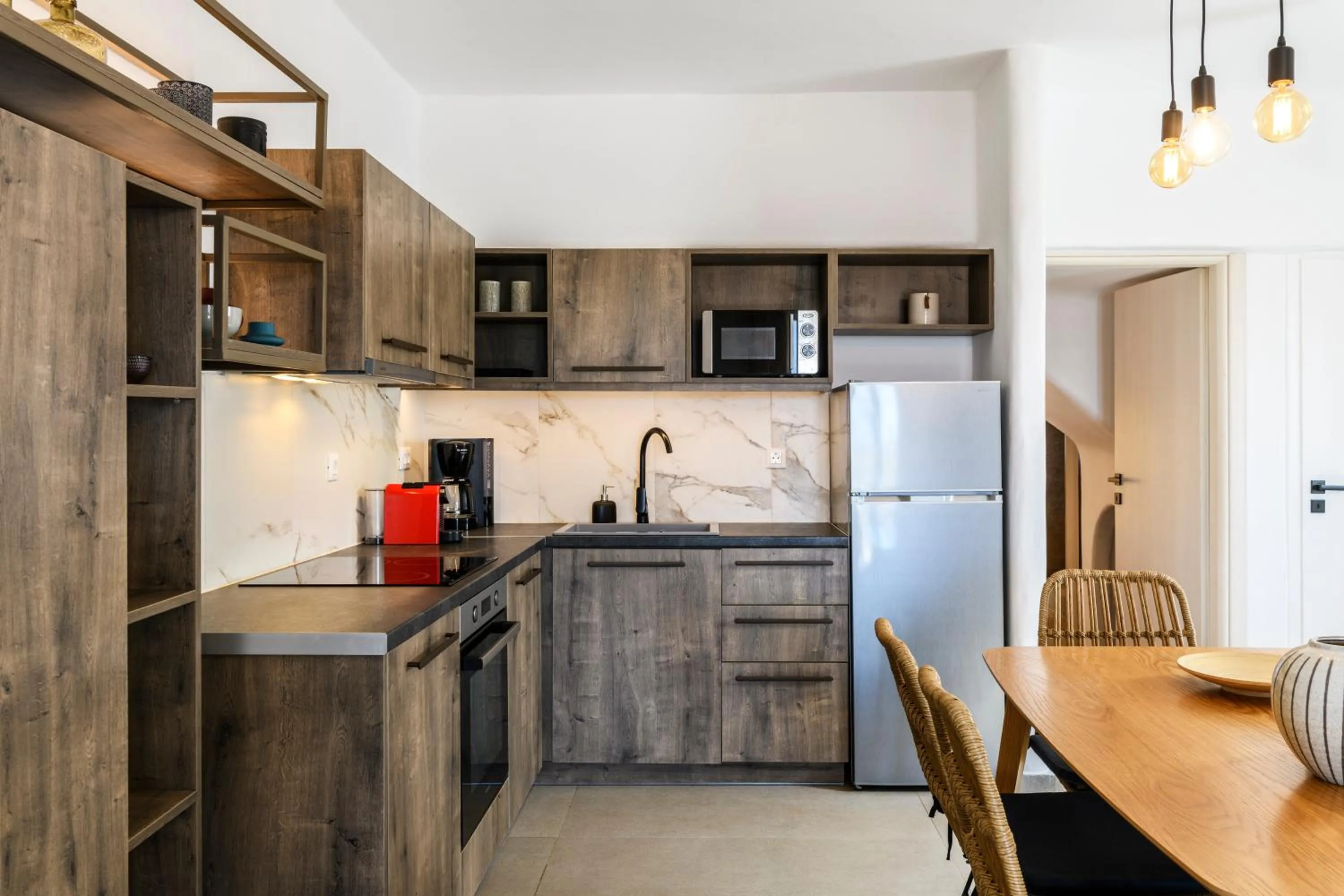 Coffee/tea facilities in Mykonos Residence Villas & Suites Merchia beach