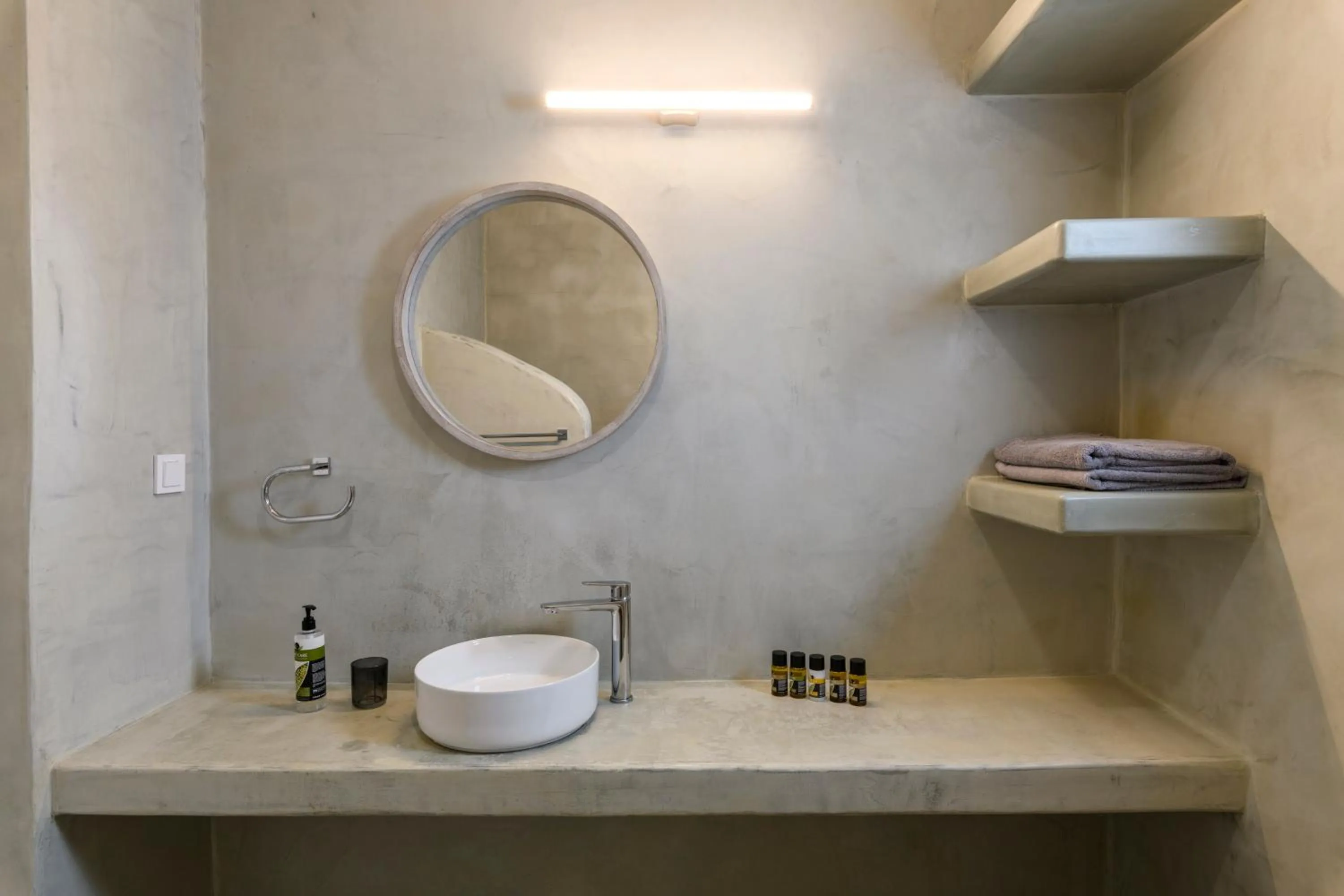 Bathroom in Mykonos Residence Villas & Suites Merchia beach