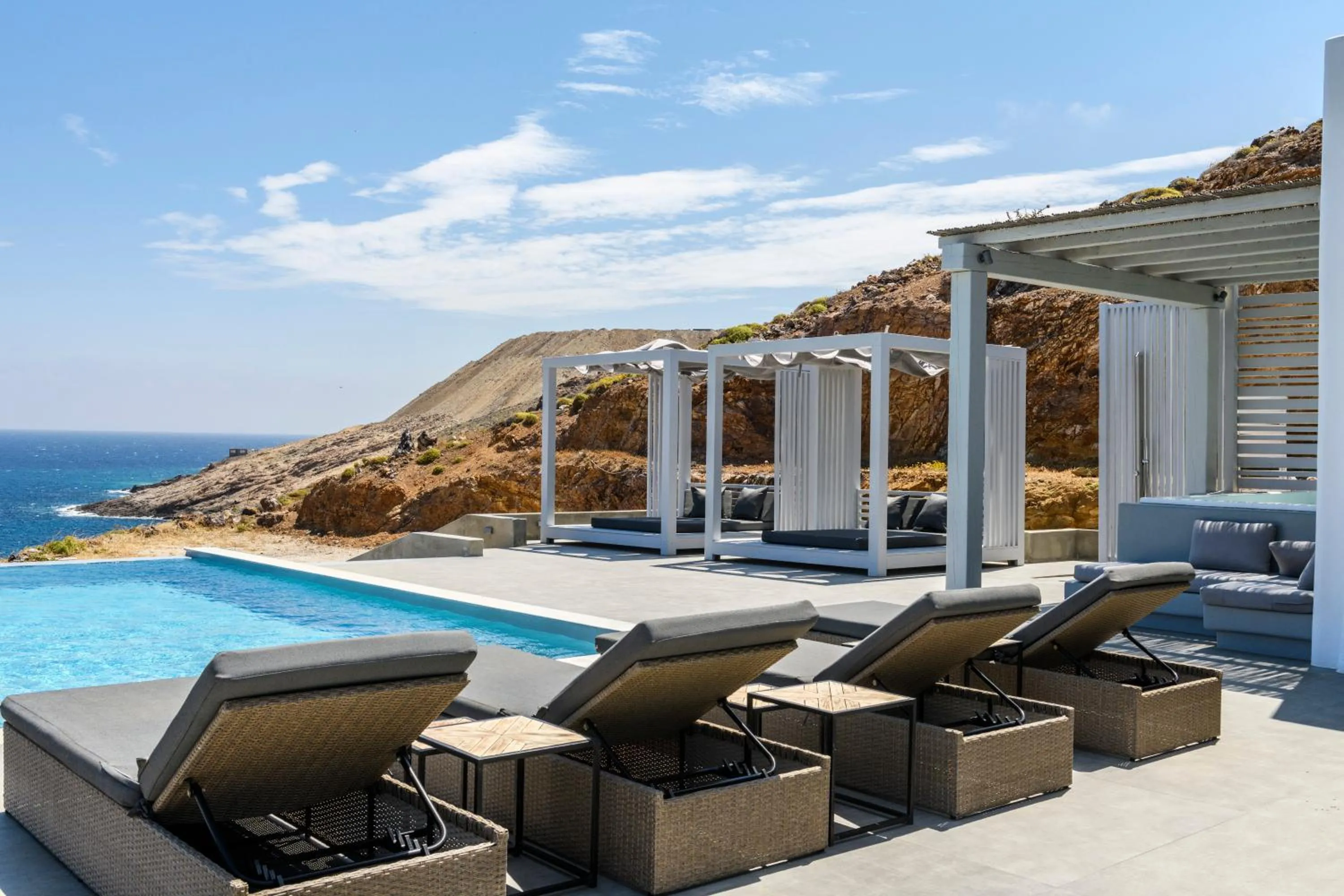 Natural landscape in Mykonos Residence Villas & Suites Merchia beach