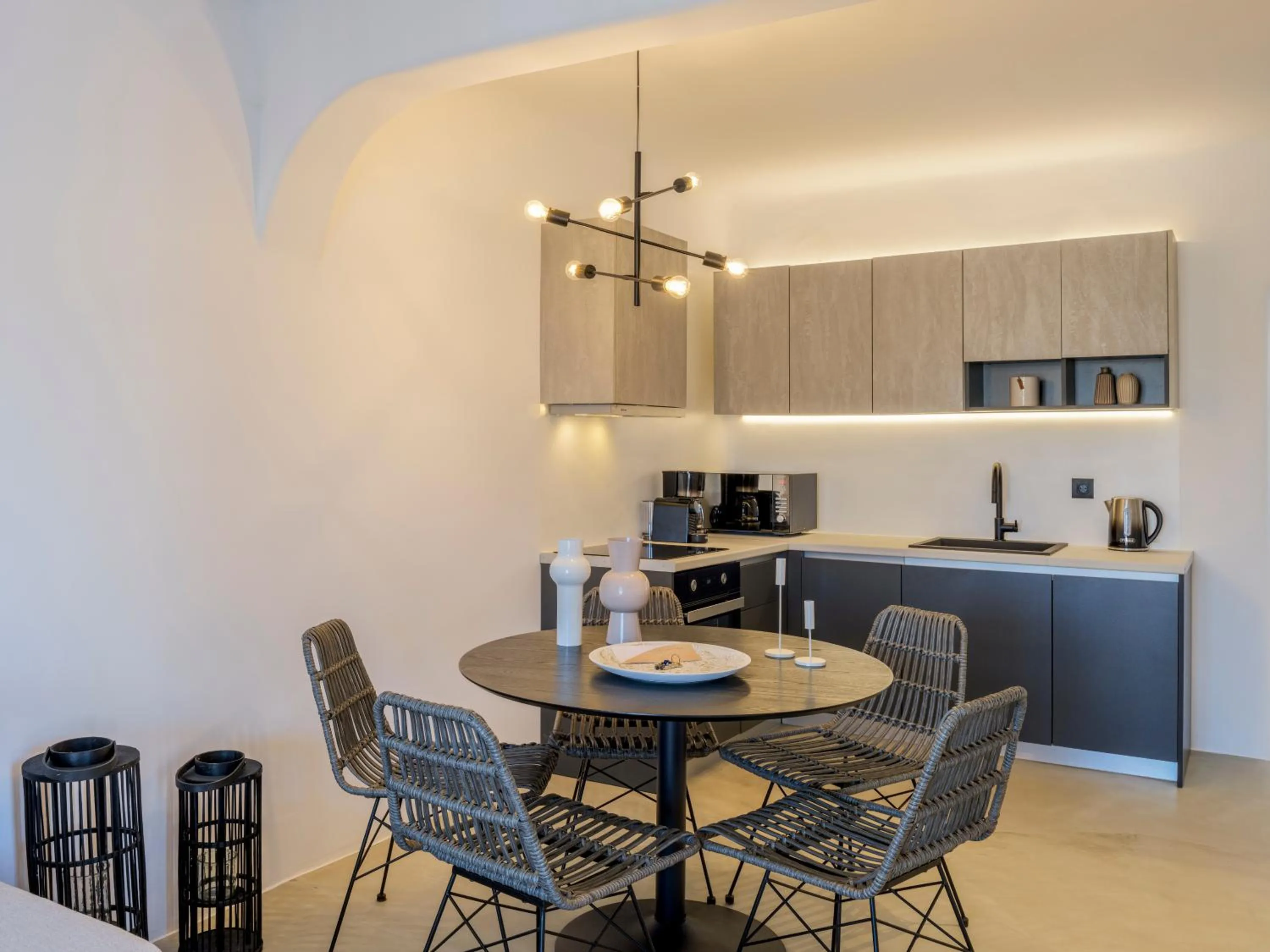 Coffee/tea facilities in Mykonos Residence Villas & Suites Merchia beach