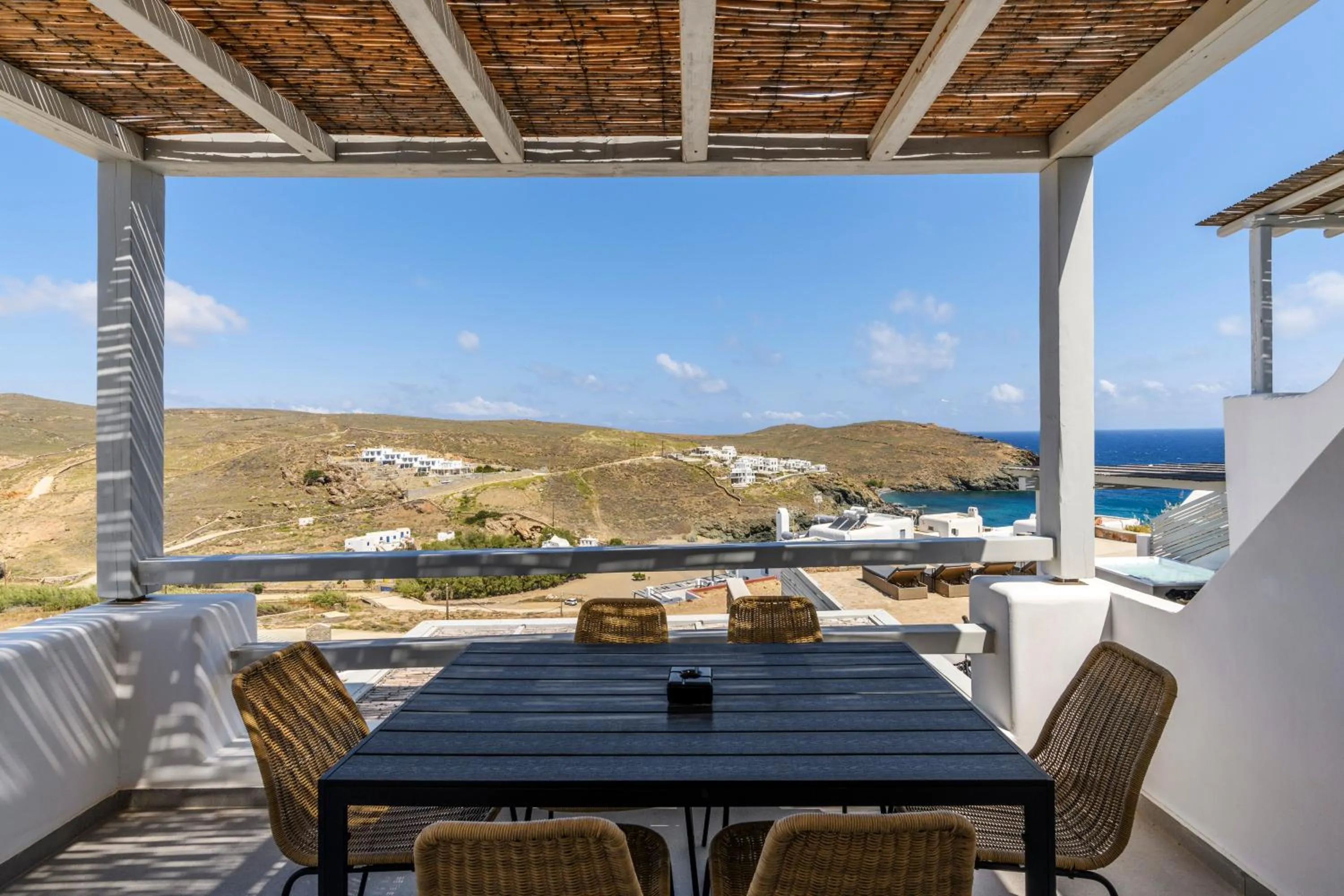 Day in Mykonos Residence Villas & Suites Merchia beach