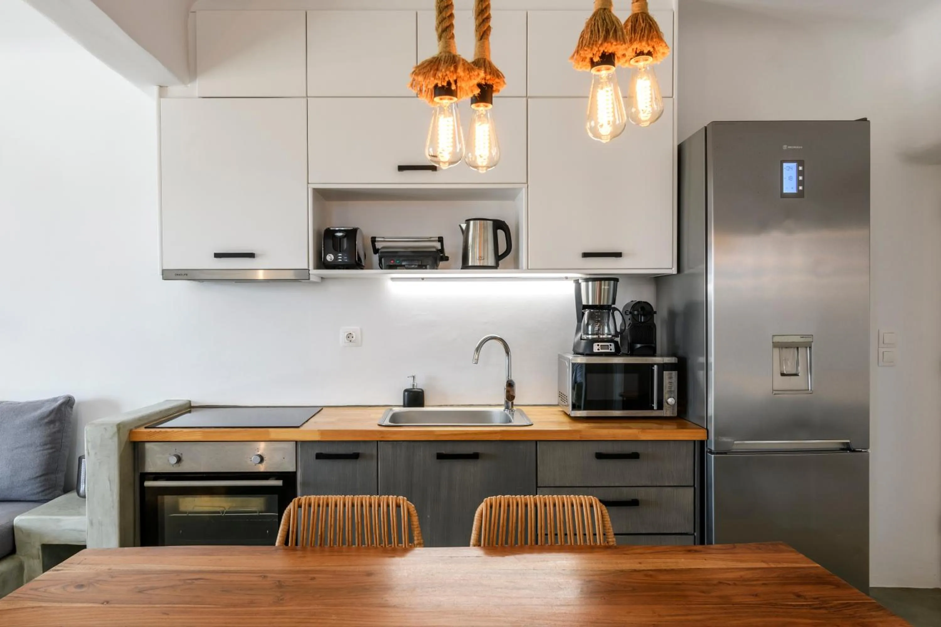 Coffee/tea facilities in Mykonos Residence Villas & Suites Merchia beach