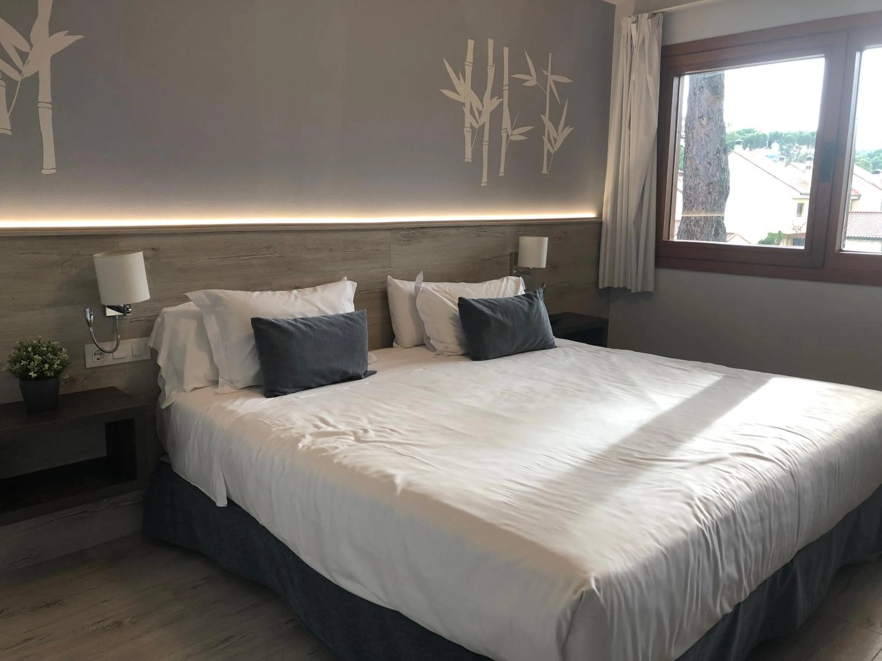 Bed in Hotel Restaurante El Montico