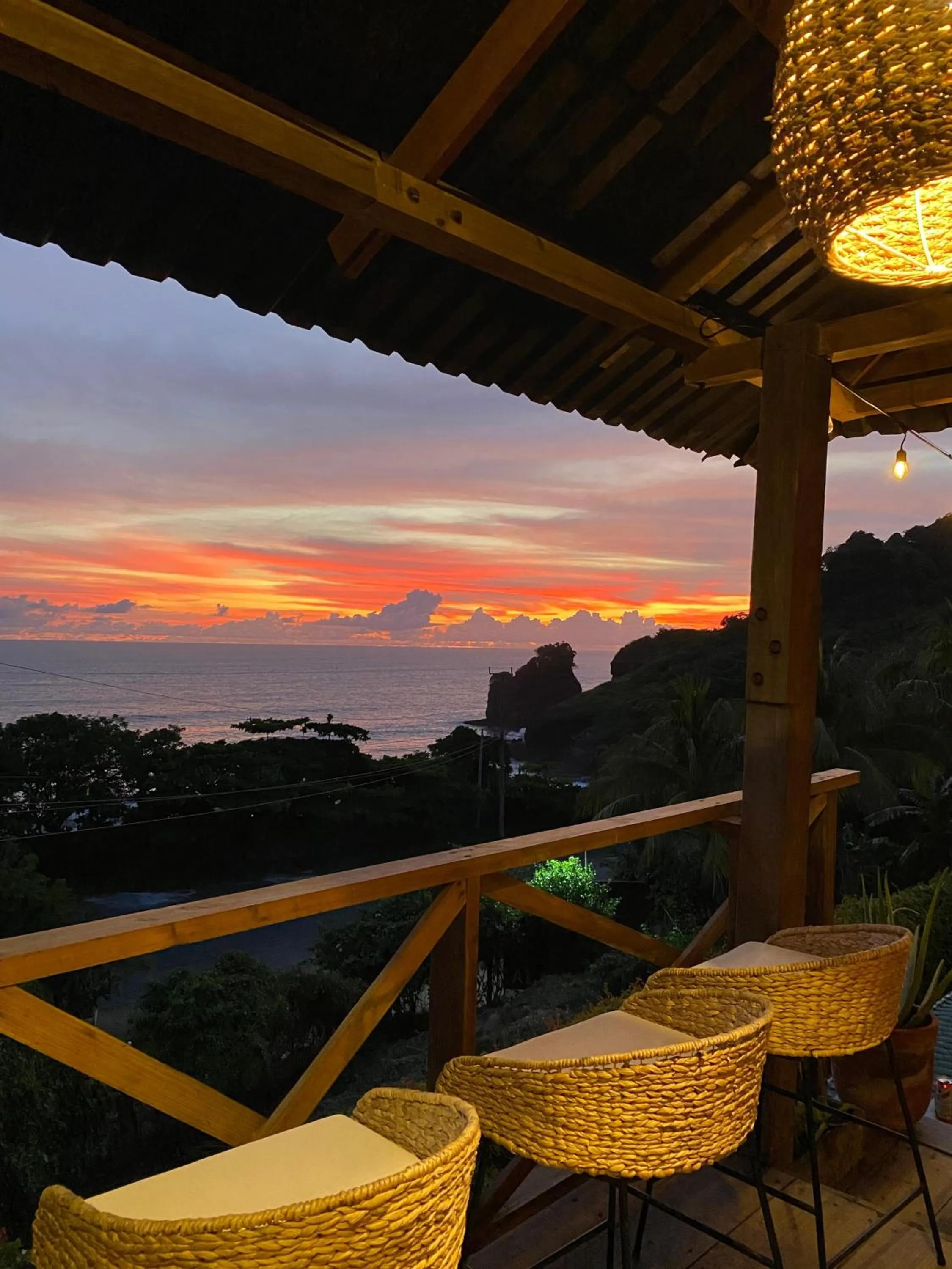 Natural landscape in El Xalli Hotel