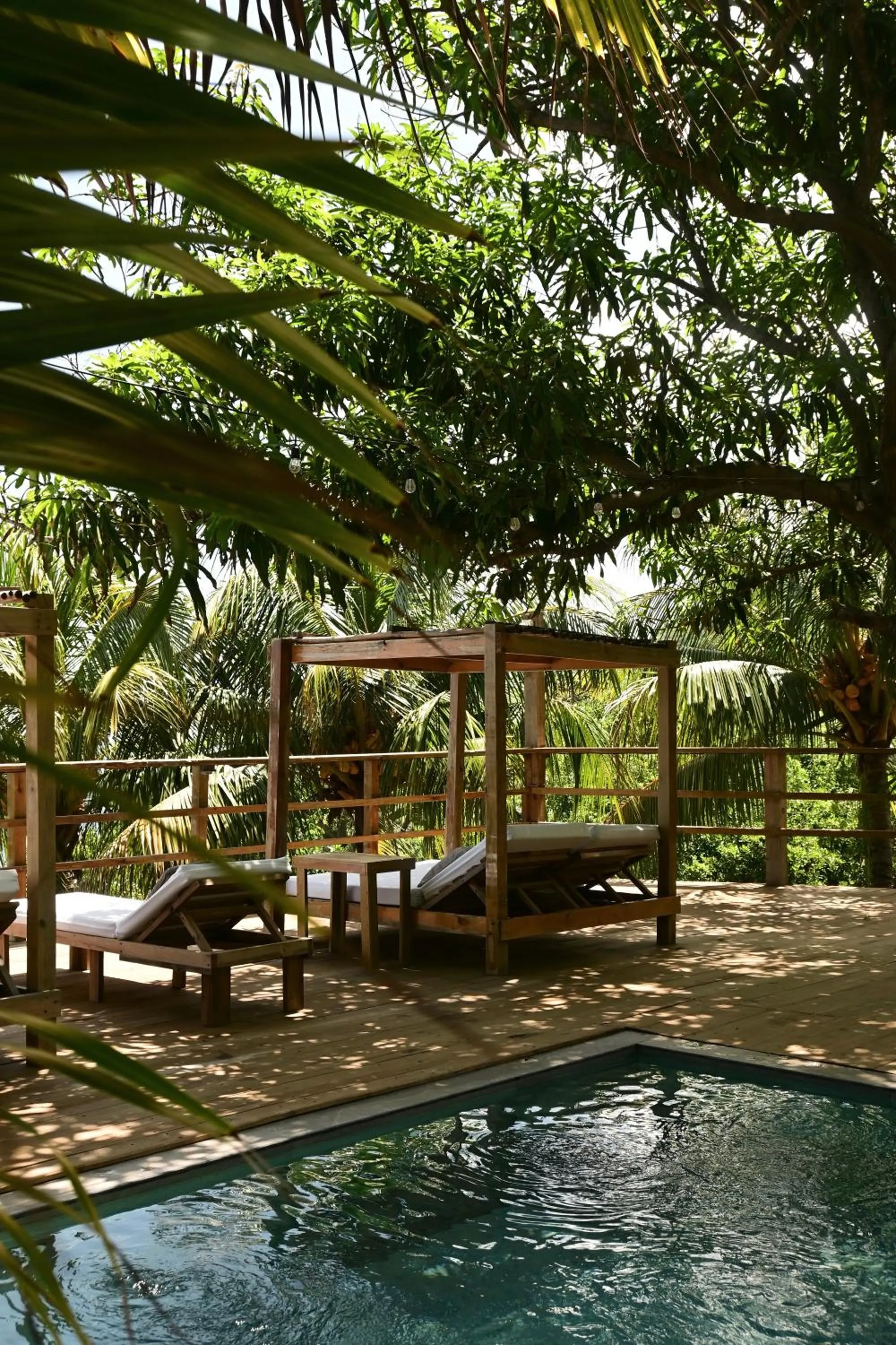 Natural landscape in El Xalli Hotel