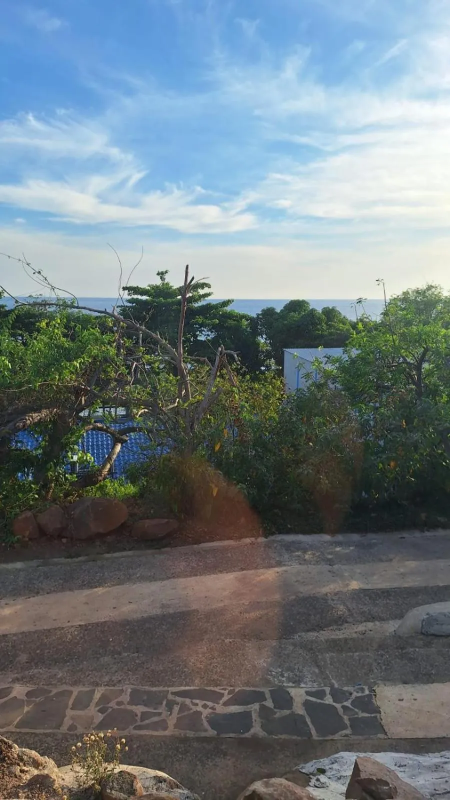 Natural landscape in El Xalli Hotel