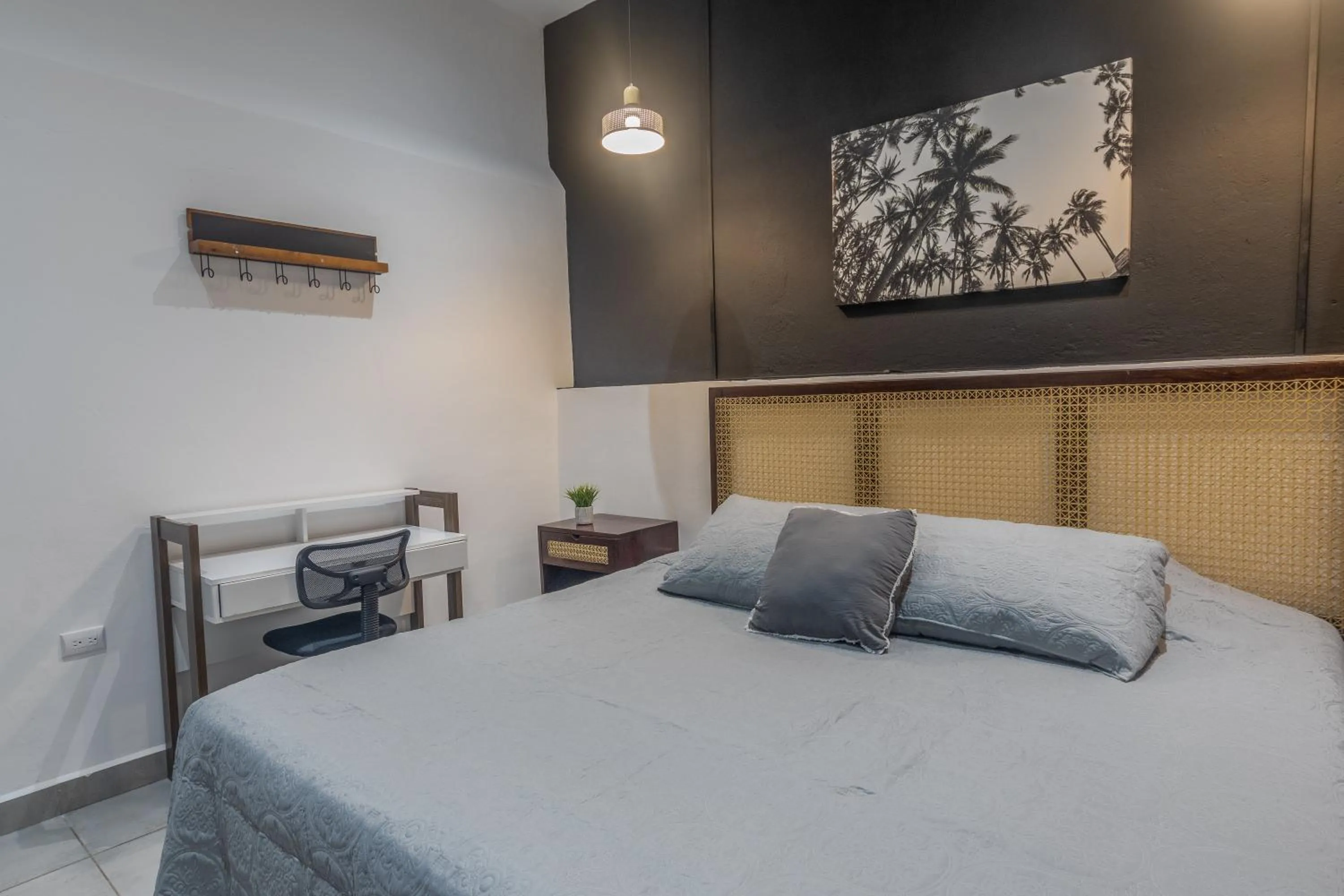 Bedroom, Bed in El Xalli Hotel