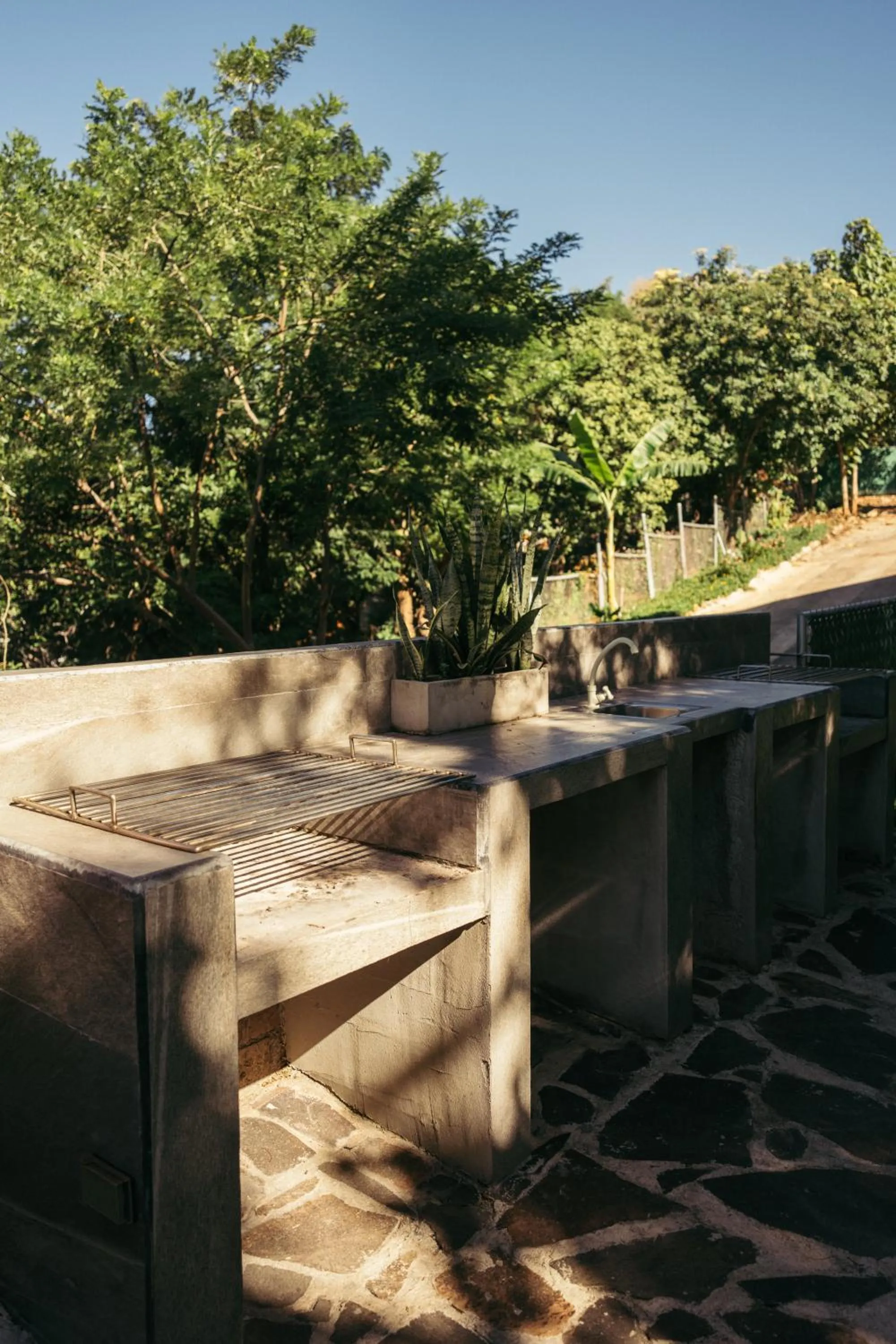 BBQ facilities in El Xalli Hotel