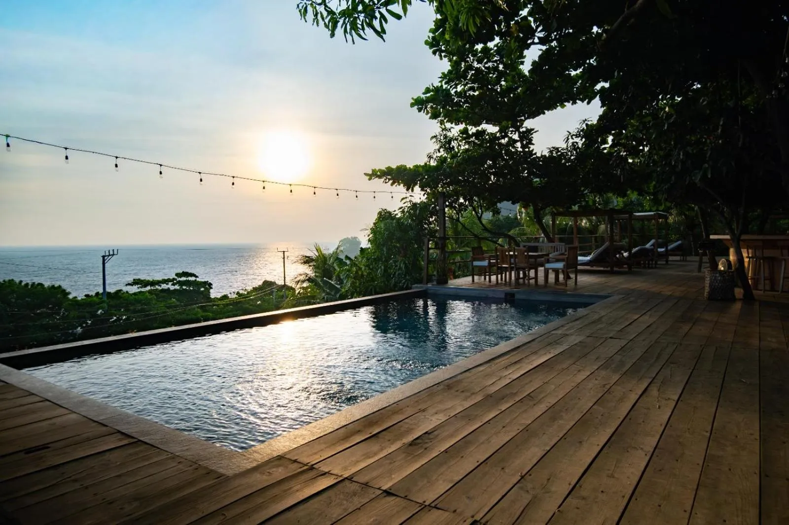 Natural landscape in El Xalli Hotel