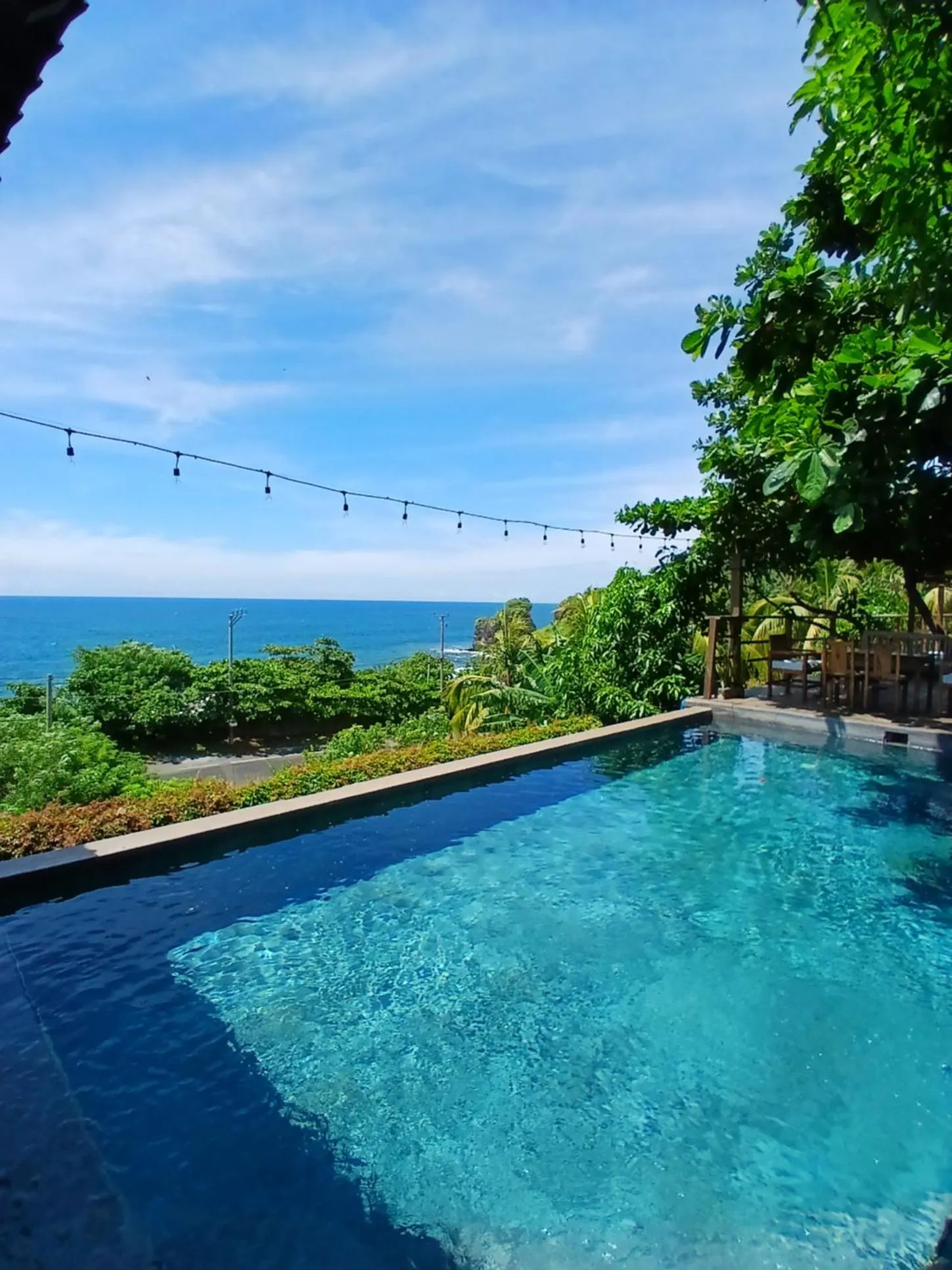 Sea view in El Xalli Hotel