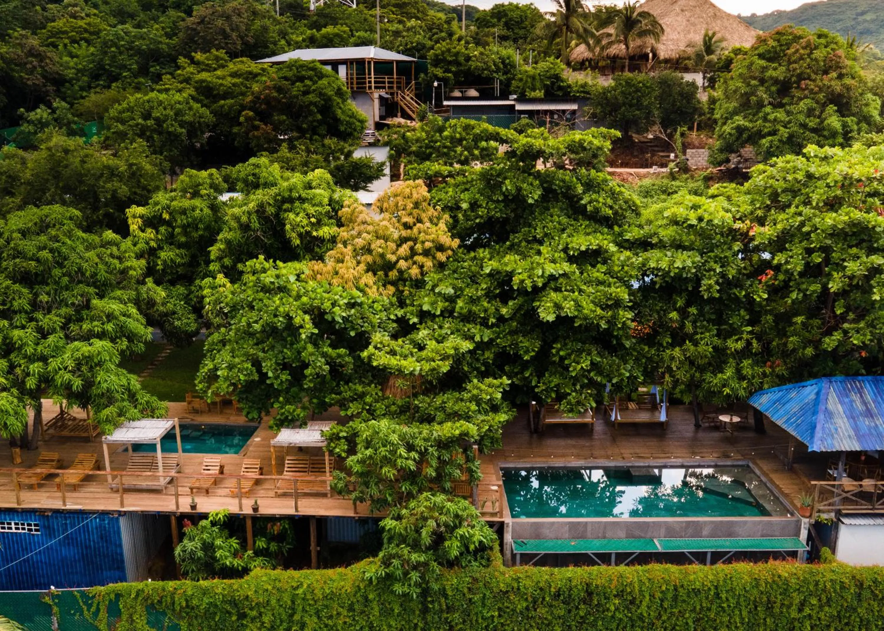 Property building in El Xalli Hotel