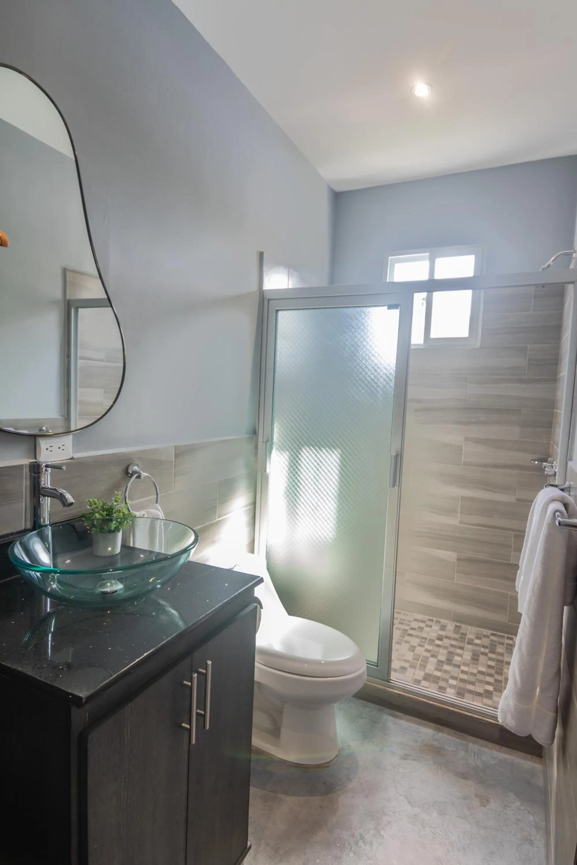 Shower in El Xalli Hotel