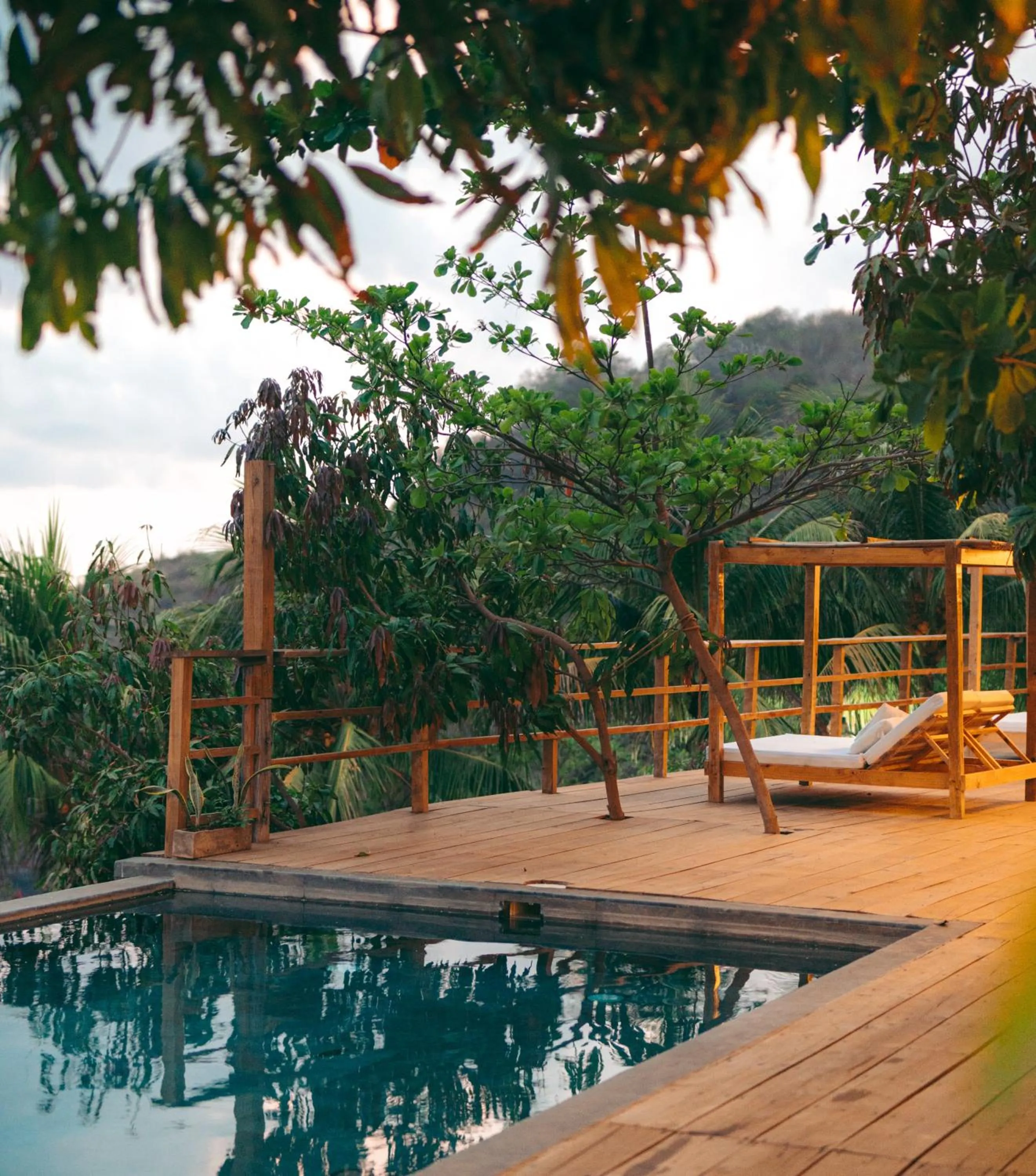 Natural landscape in El Xalli Hotel