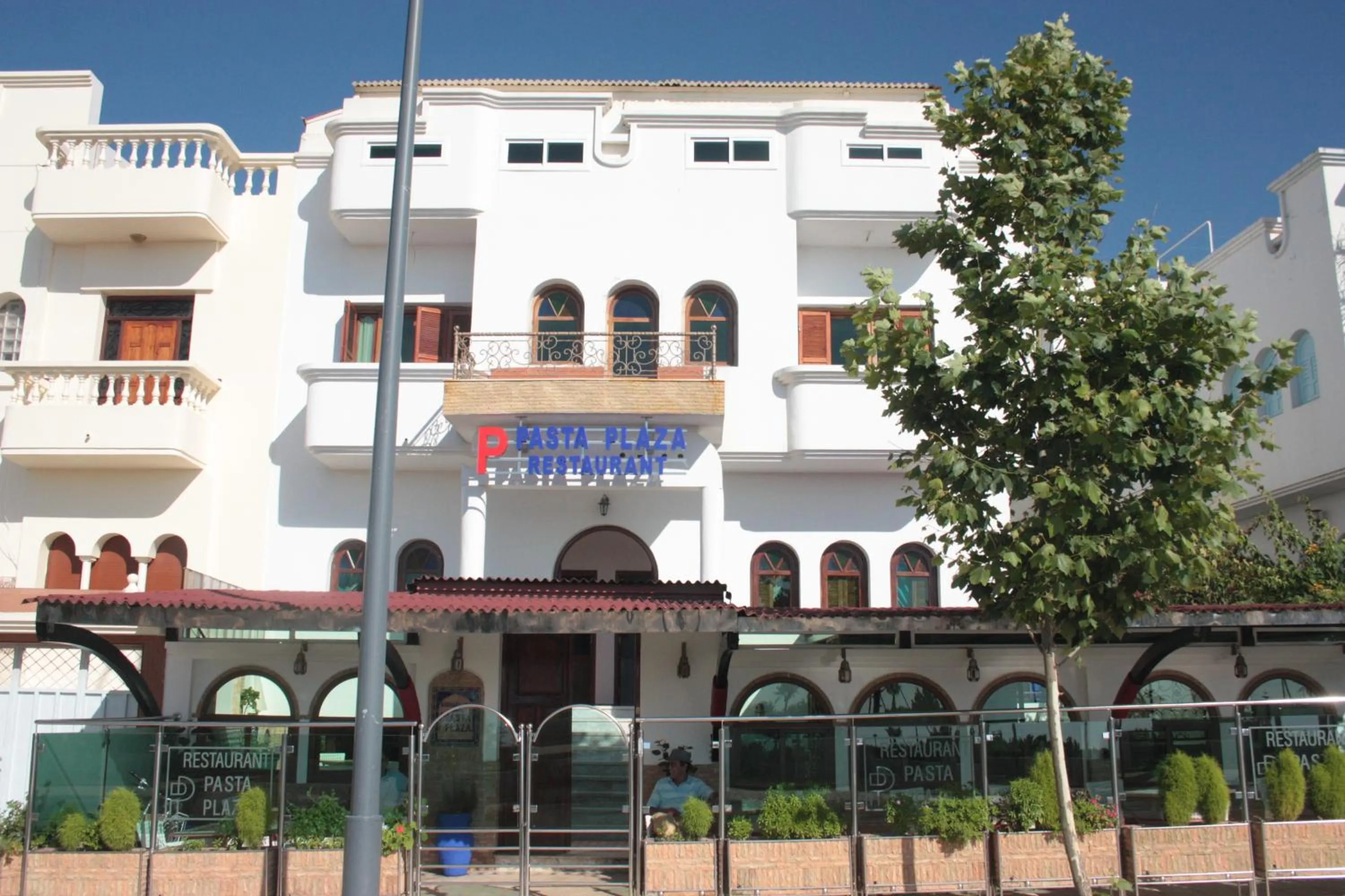 Street view in Pasta Plaza