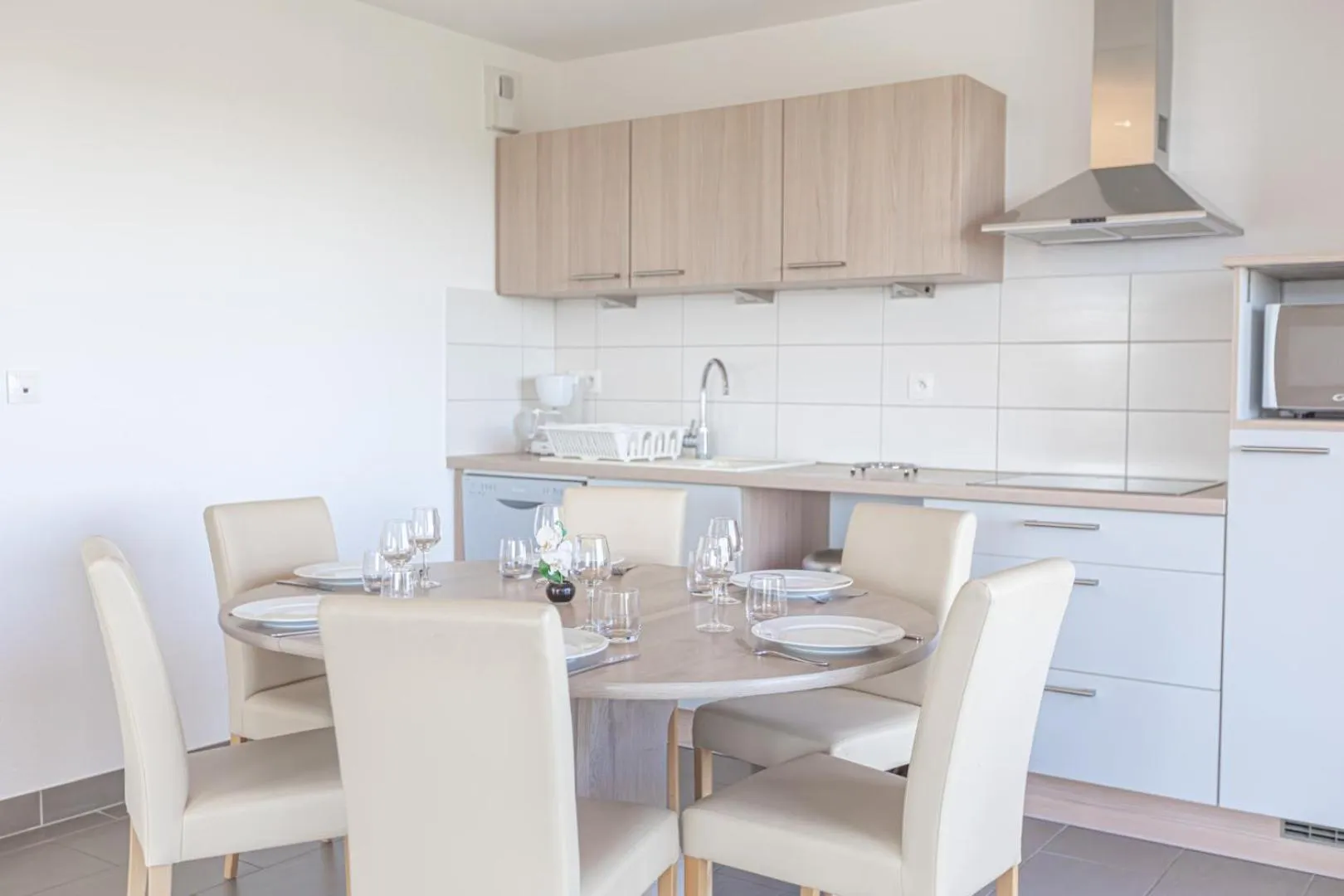 kitchen in Appart' du Trident