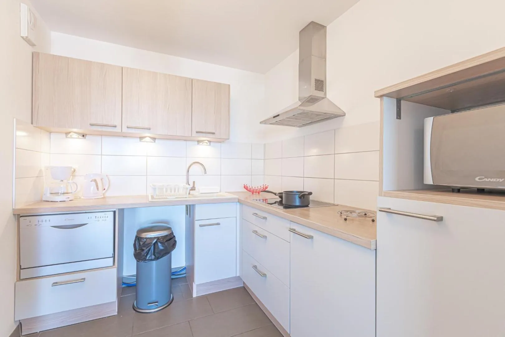 Kitchen or kitchenette in Appart' du Trident