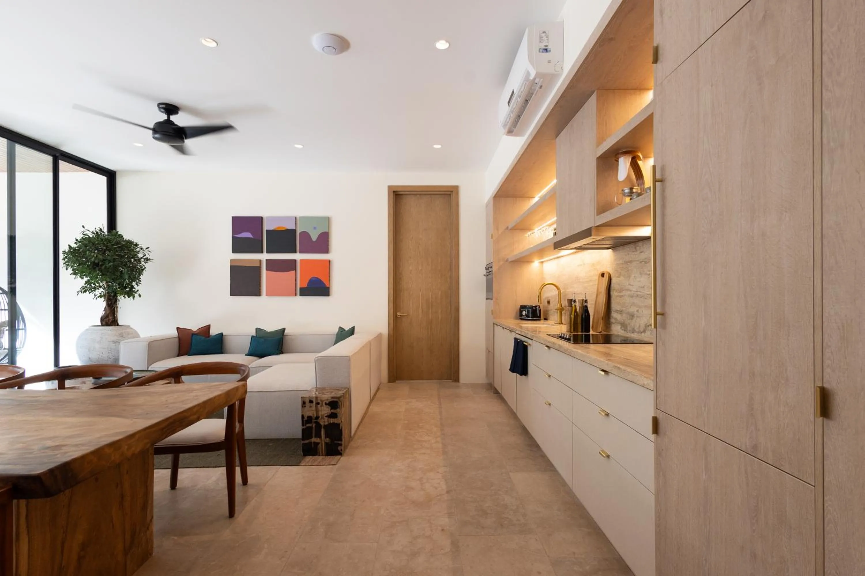 Kitchen or kitchenette in Silvestre Nosara Hotel & Residences