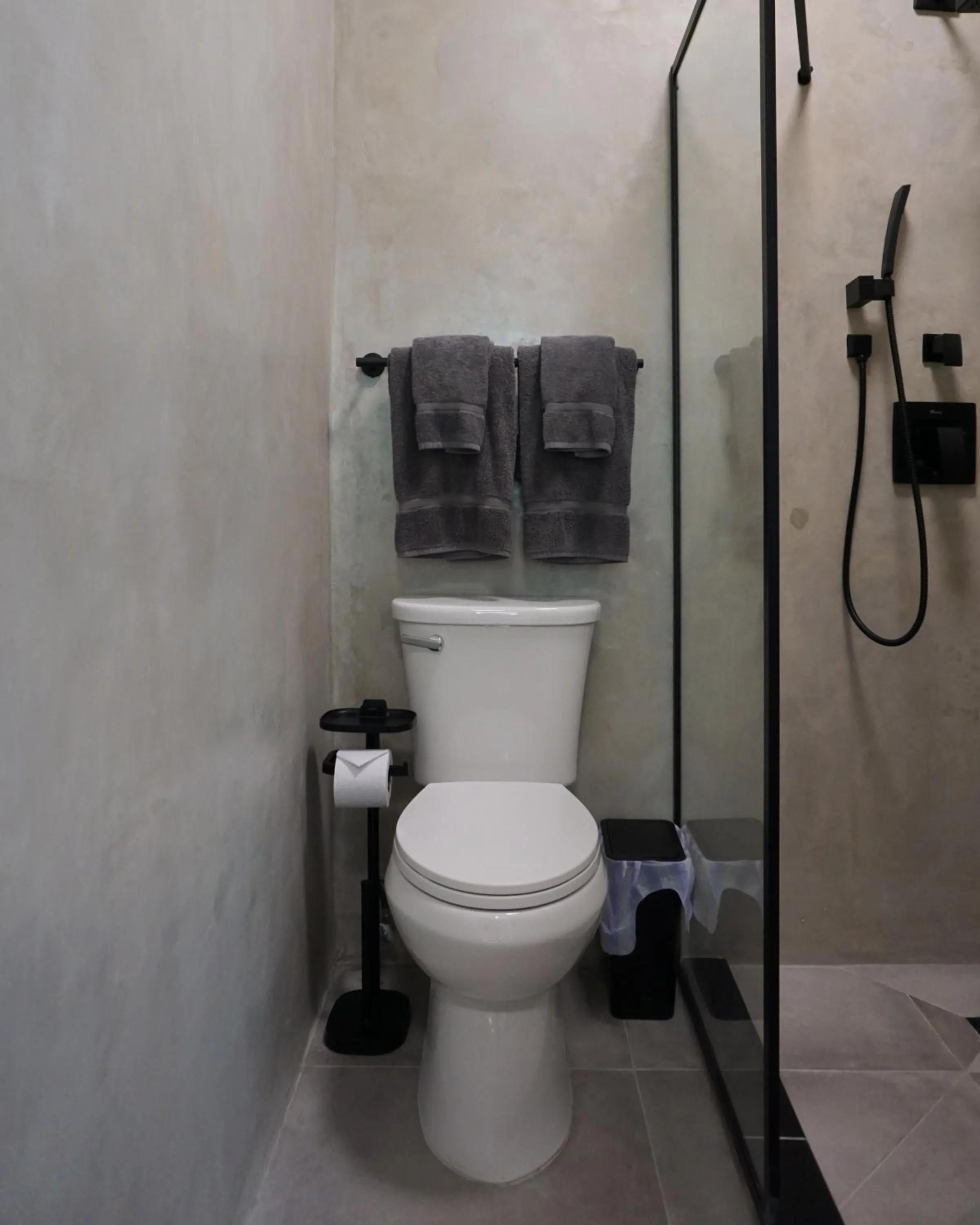 Toilet in The Looking Glass Hotel